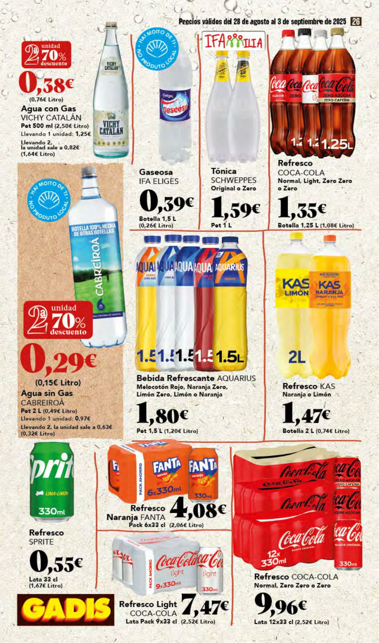 Folleto Gadis 28.08.2025 - 03.09.2025