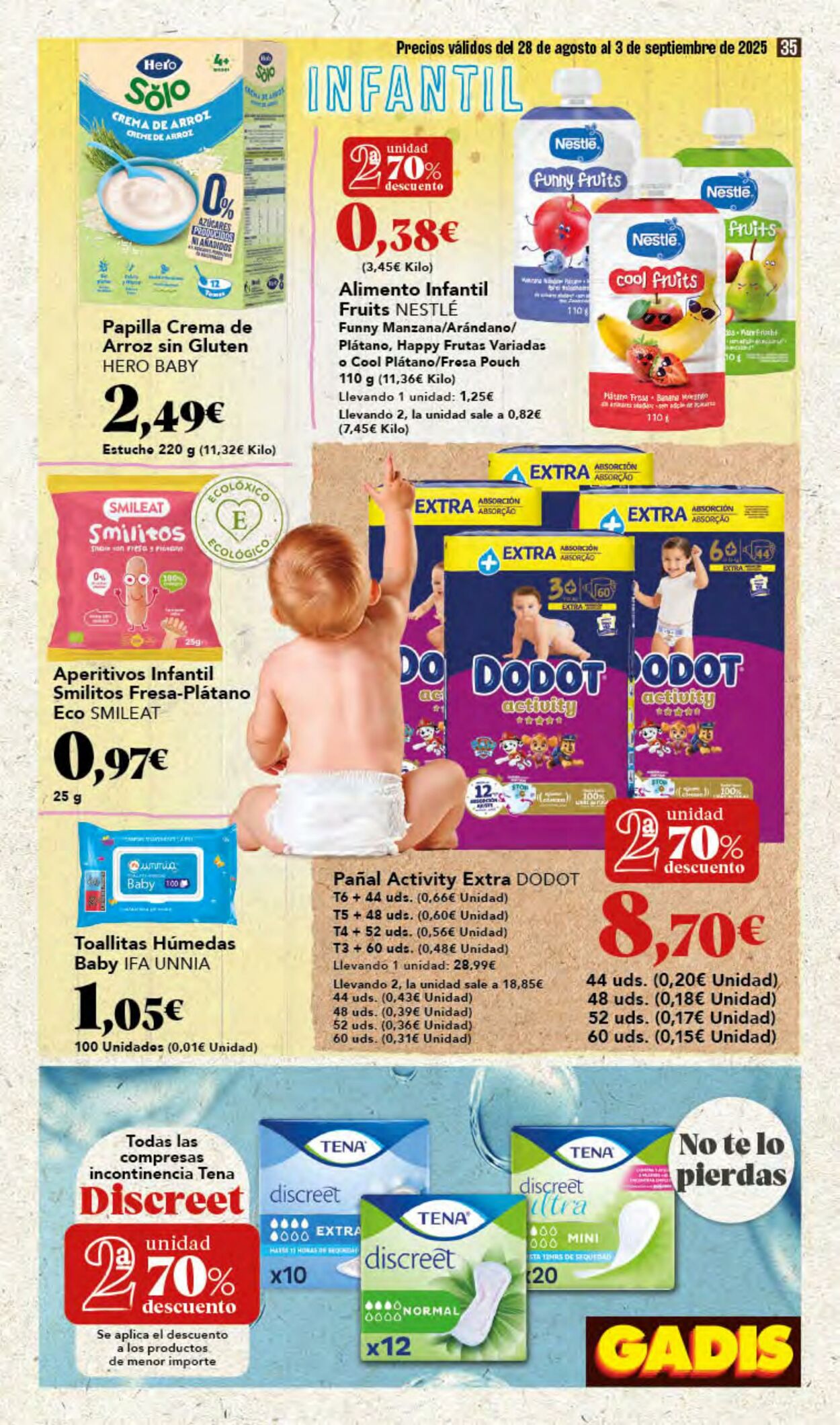 Folleto Gadis 28.08.2025 - 03.09.2025