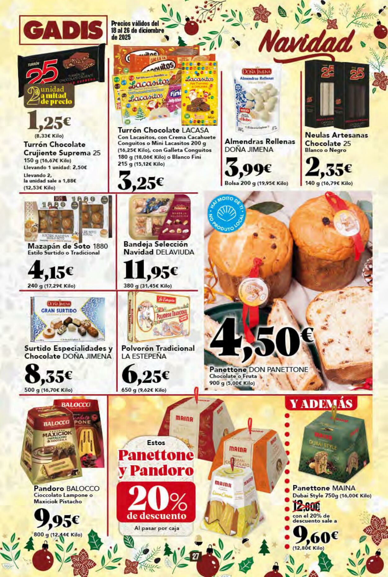 Folleto Gadis 18.12.2025 - 26.12.2025
