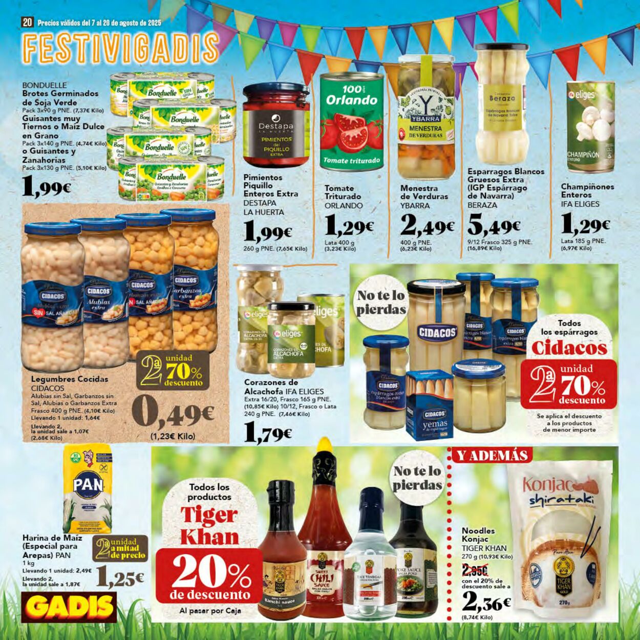 Folleto Gadis 07.08.2025 - 20.08.2025
