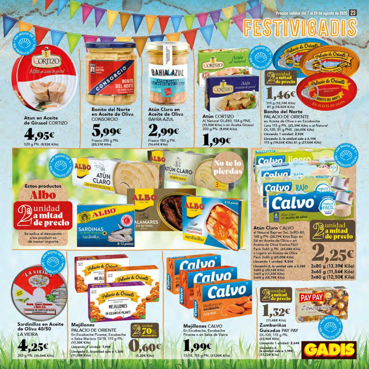 Folleto Gadis 07.08.2025 - 20.08.2025