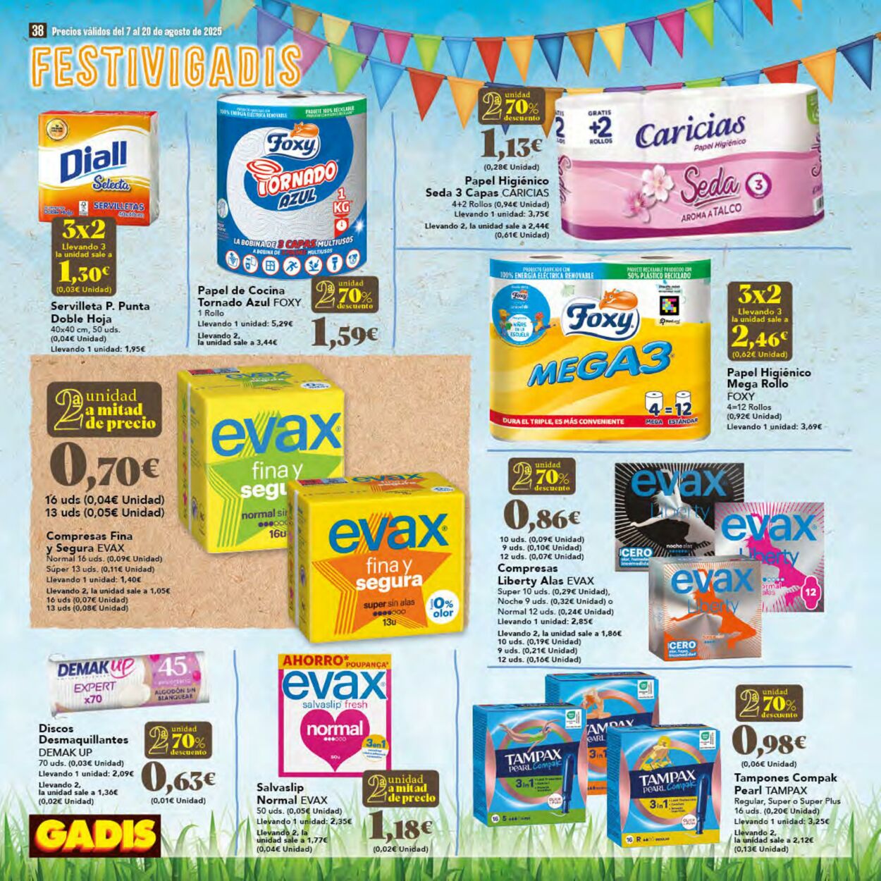 Folleto Gadis 07.08.2025 - 20.08.2025