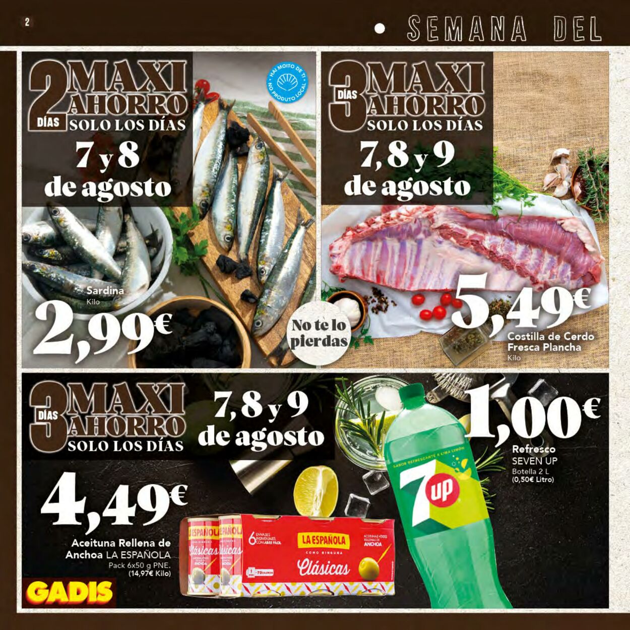 Folleto Gadis 07.08.2025 - 20.08.2025