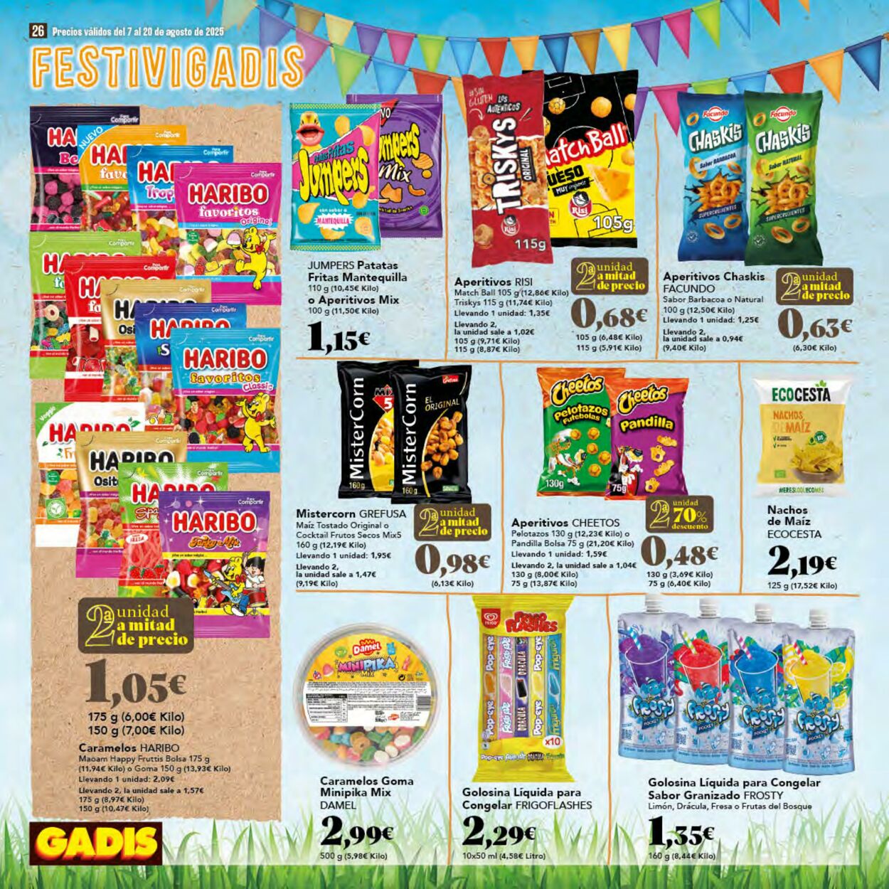 Folleto Gadis 07.08.2025 - 20.08.2025