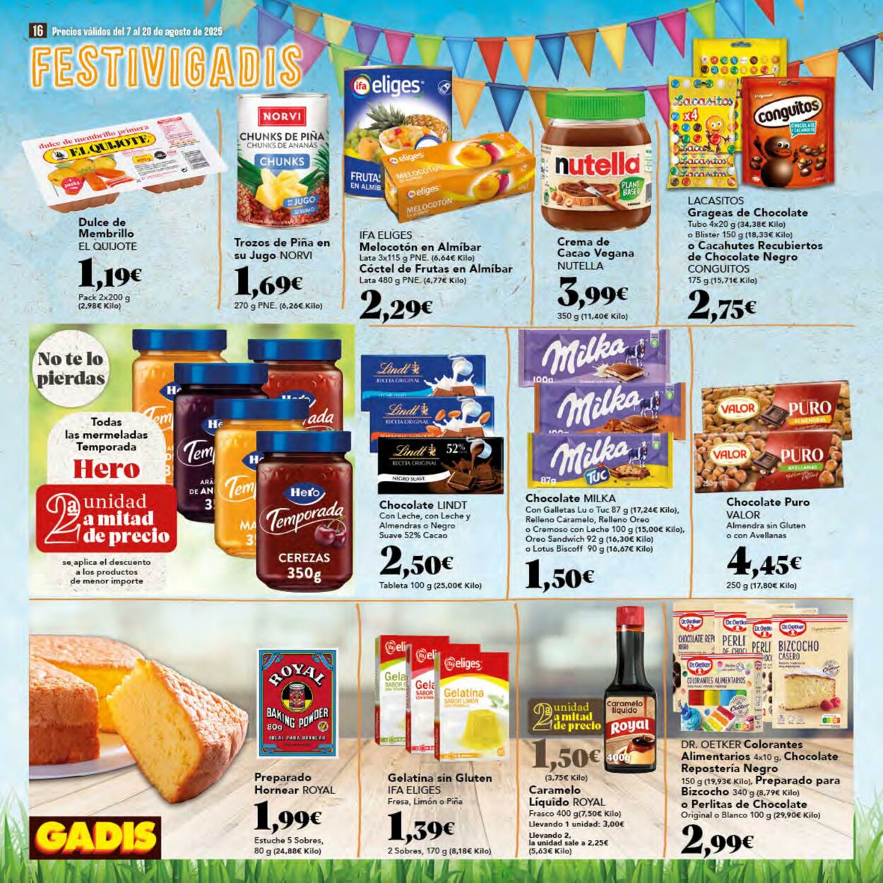 Folleto Gadis 07.08.2025 - 20.08.2025