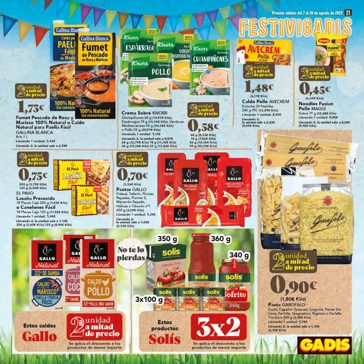 Folleto Gadis 07.08.2025 - 20.08.2025