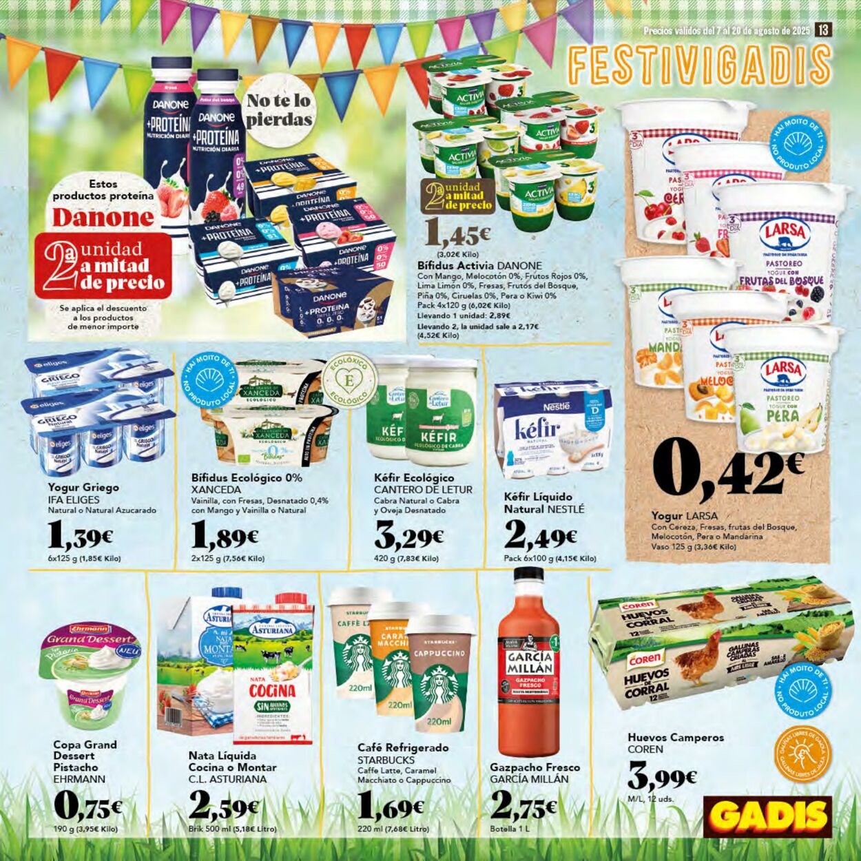 Folleto Gadis 07.08.2025 - 20.08.2025