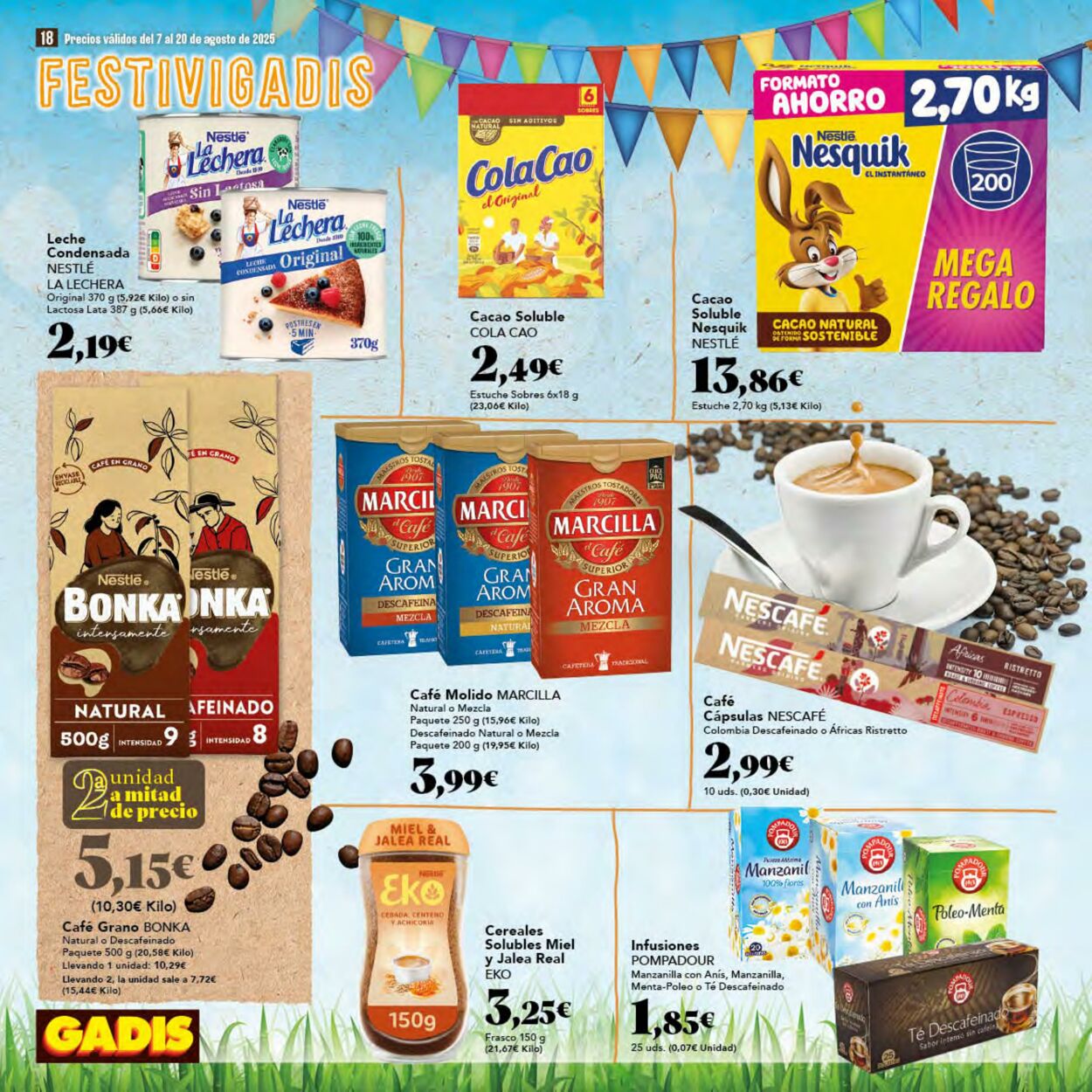 Folleto Gadis 07.08.2025 - 20.08.2025