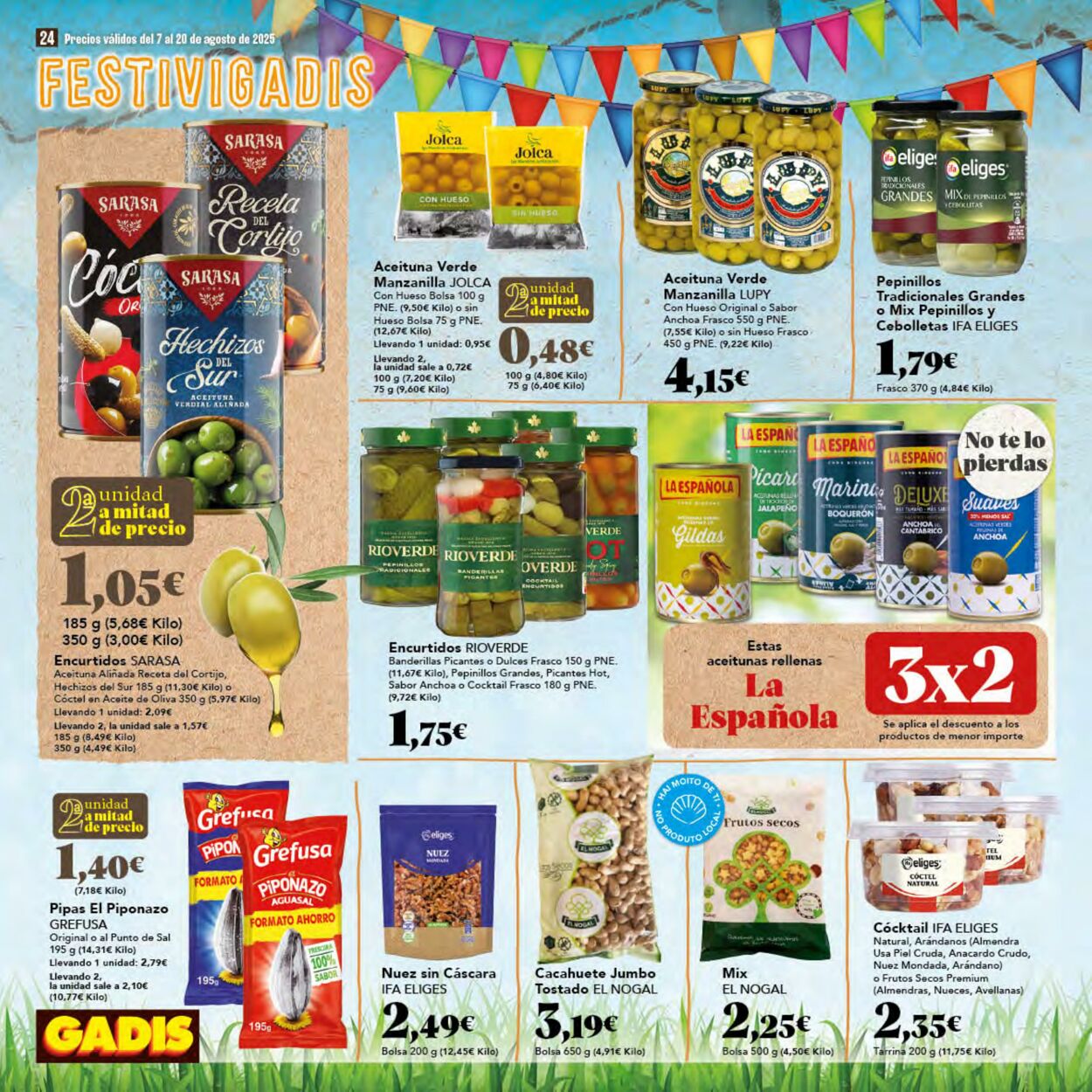 Folleto Gadis 07.08.2025 - 20.08.2025