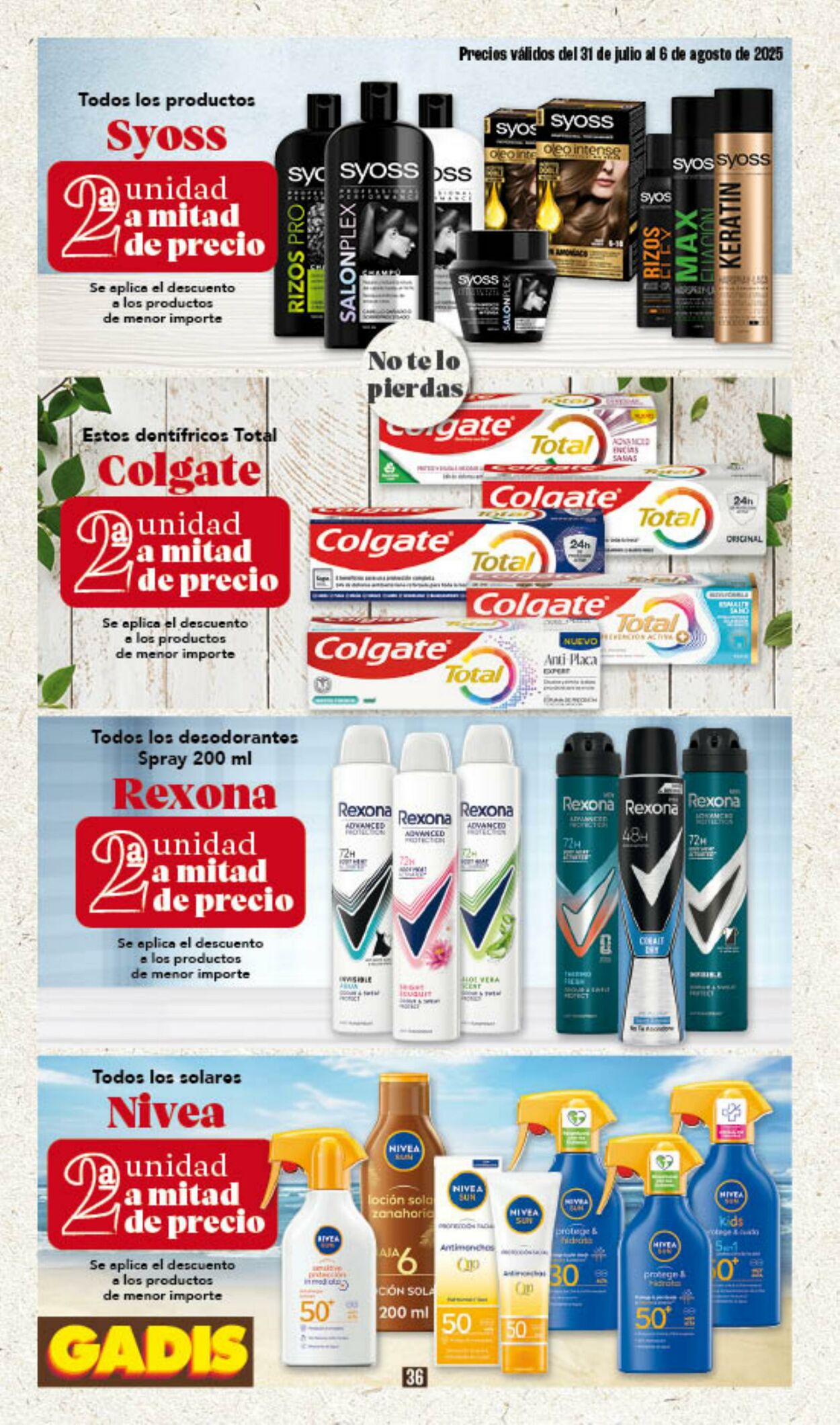 Folleto Gadis 31.08.2025 - 06.09.2025