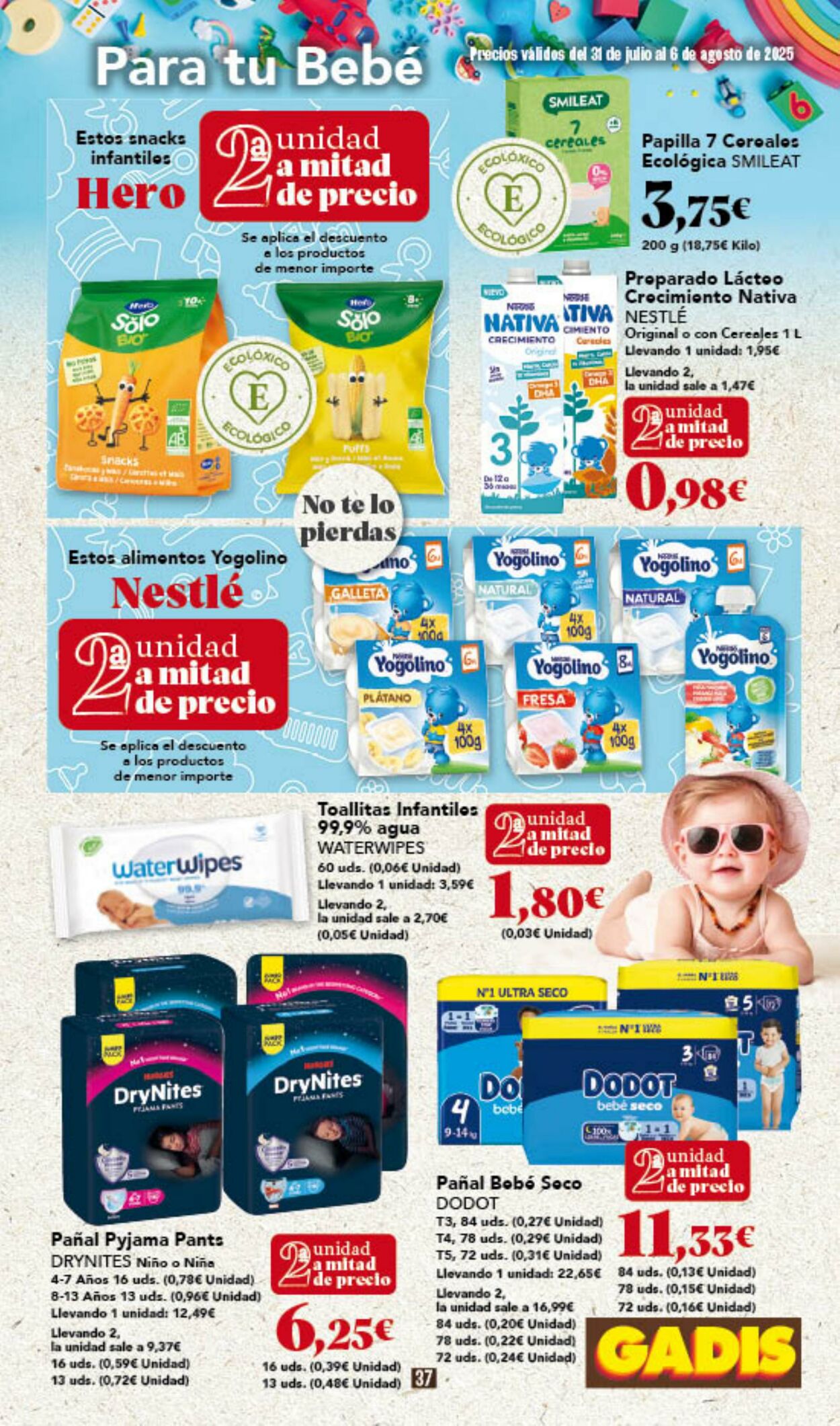 Folleto Gadis 31.08.2025 - 06.09.2025