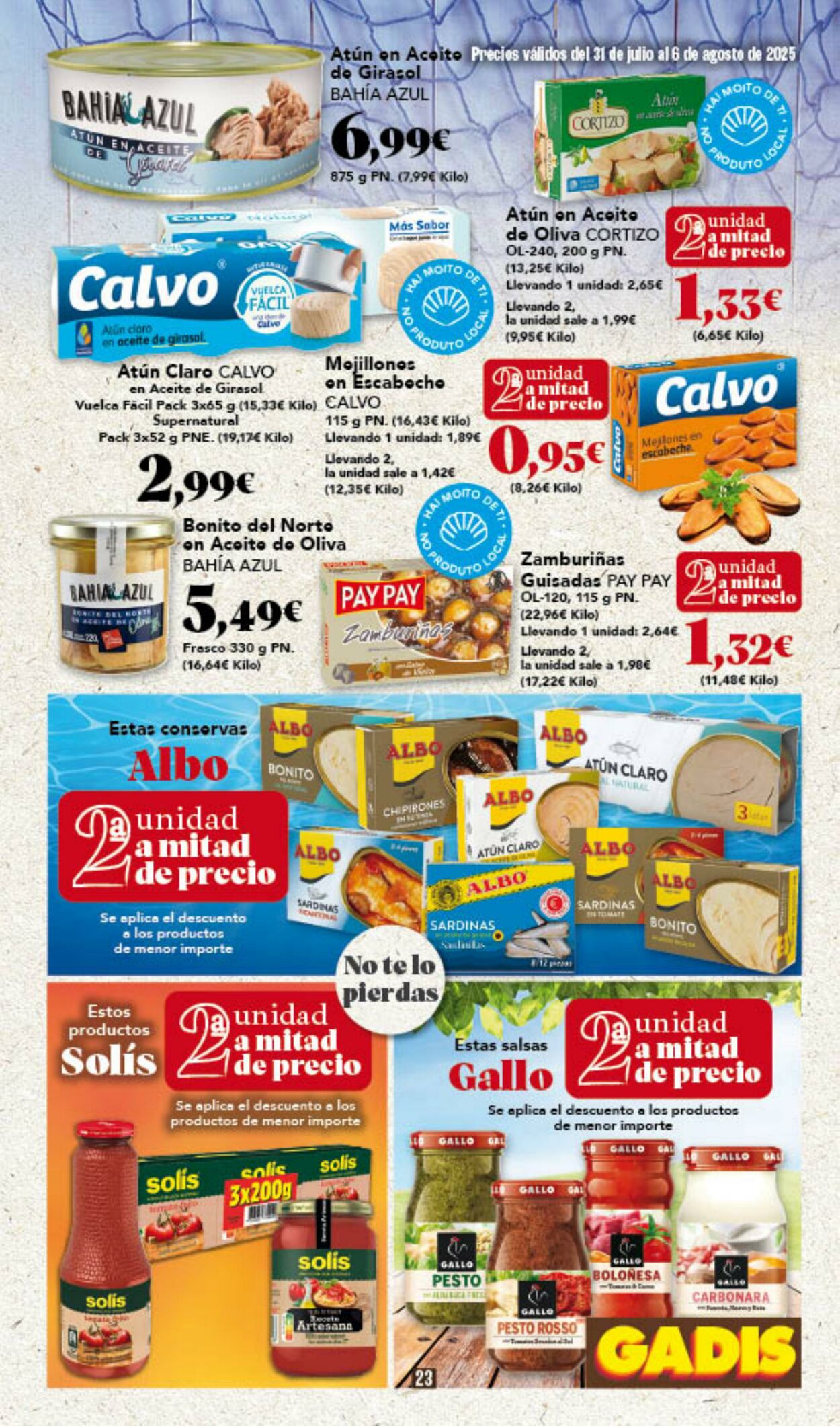 Folleto Gadis 31.08.2025 - 06.09.2025