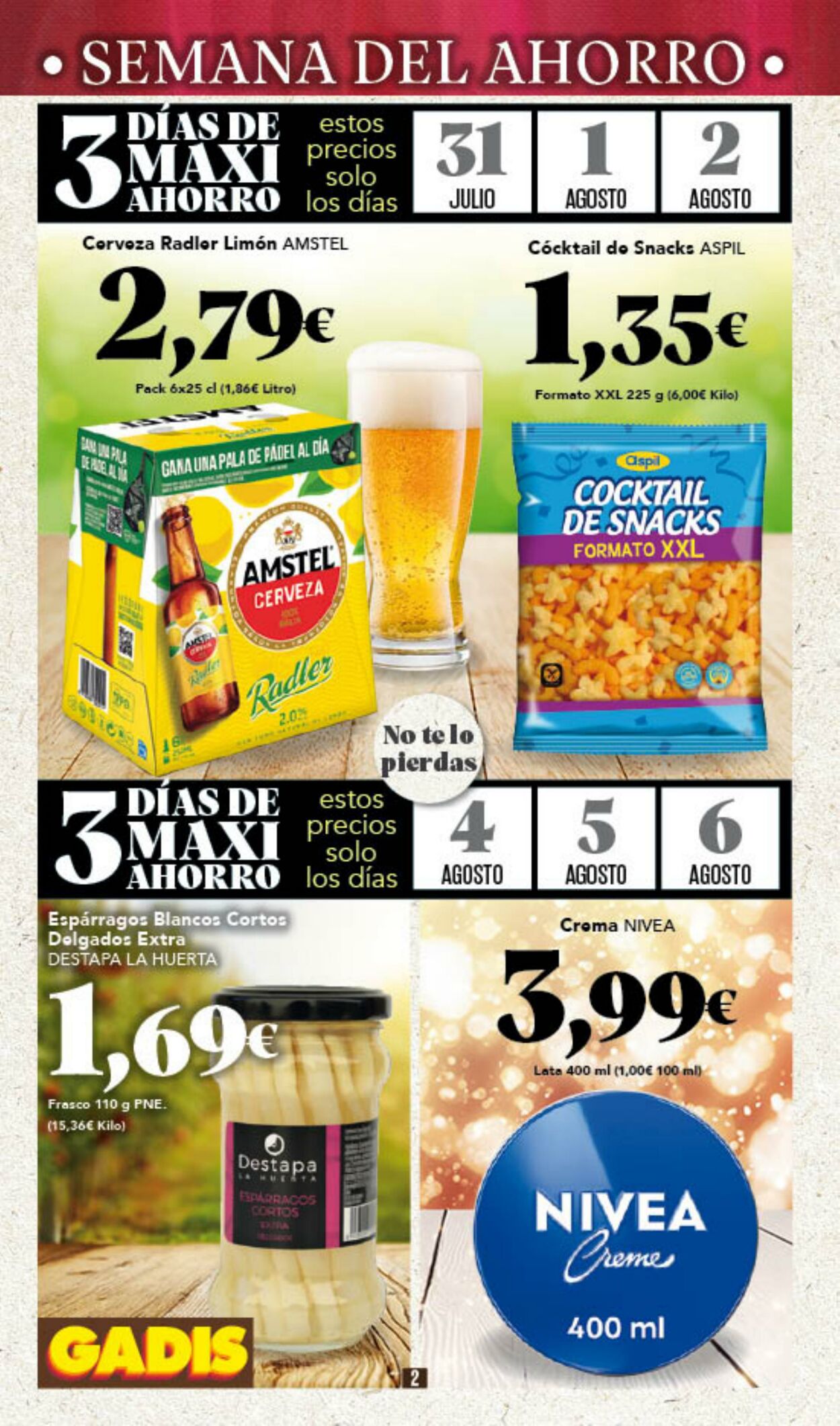 Folleto Gadis 31.08.2025 - 06.09.2025
