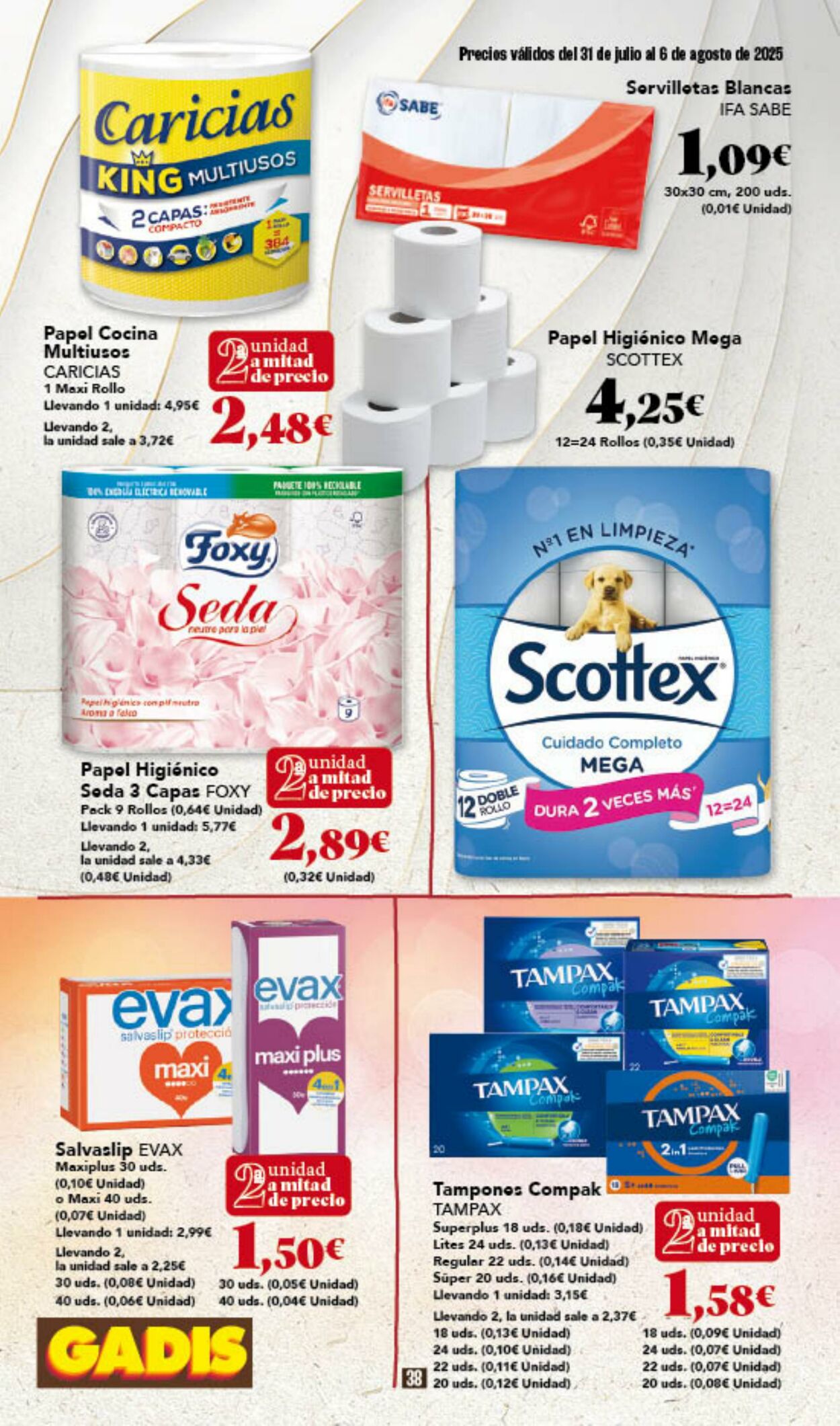 Folleto Gadis 31.08.2025 - 06.09.2025