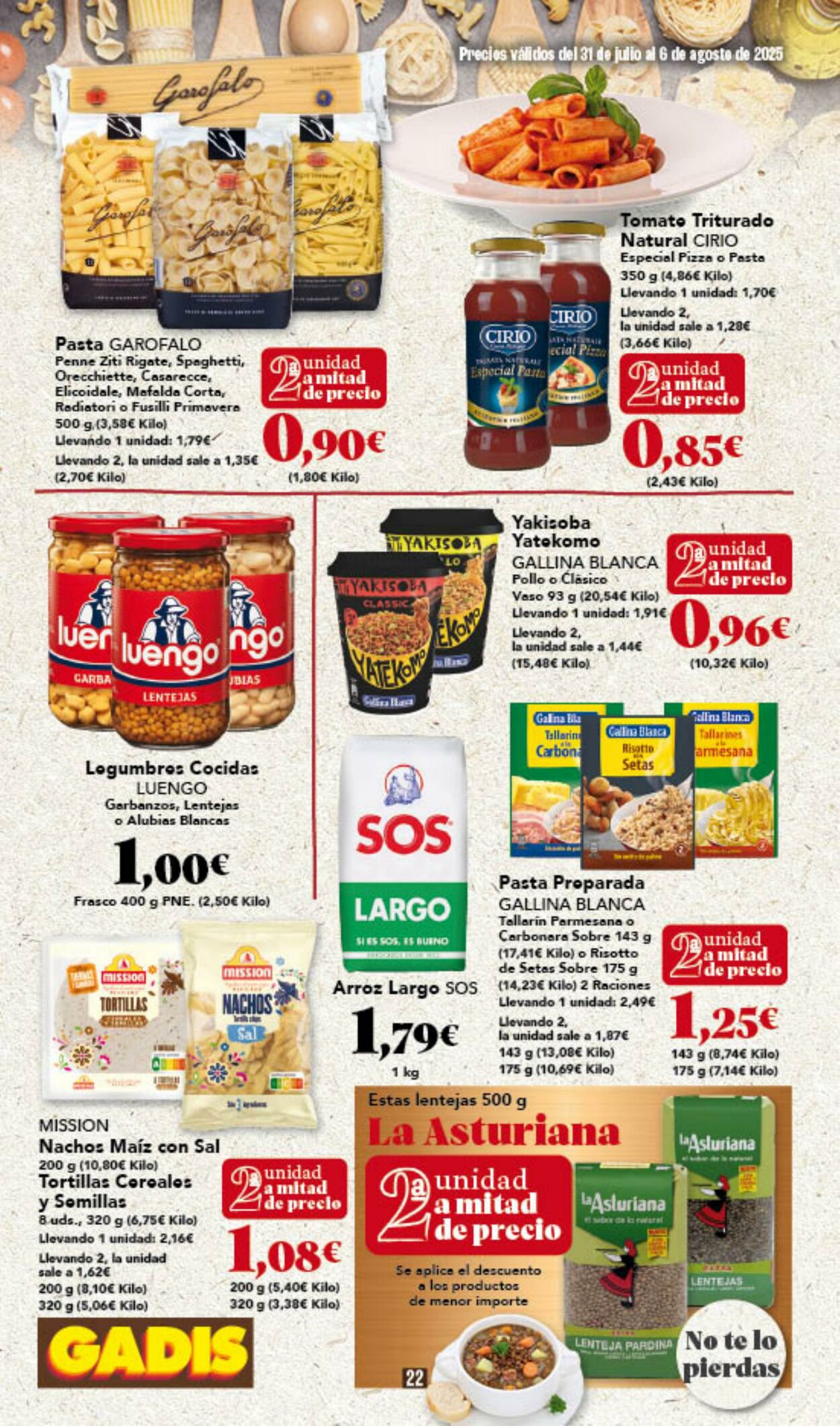 Folleto Gadis 31.08.2025 - 06.09.2025