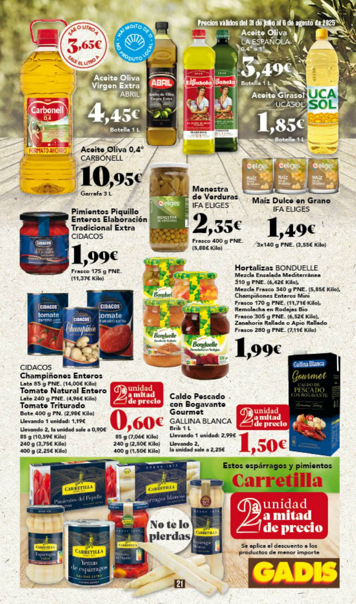 Folleto Gadis 31.08.2025 - 06.09.2025