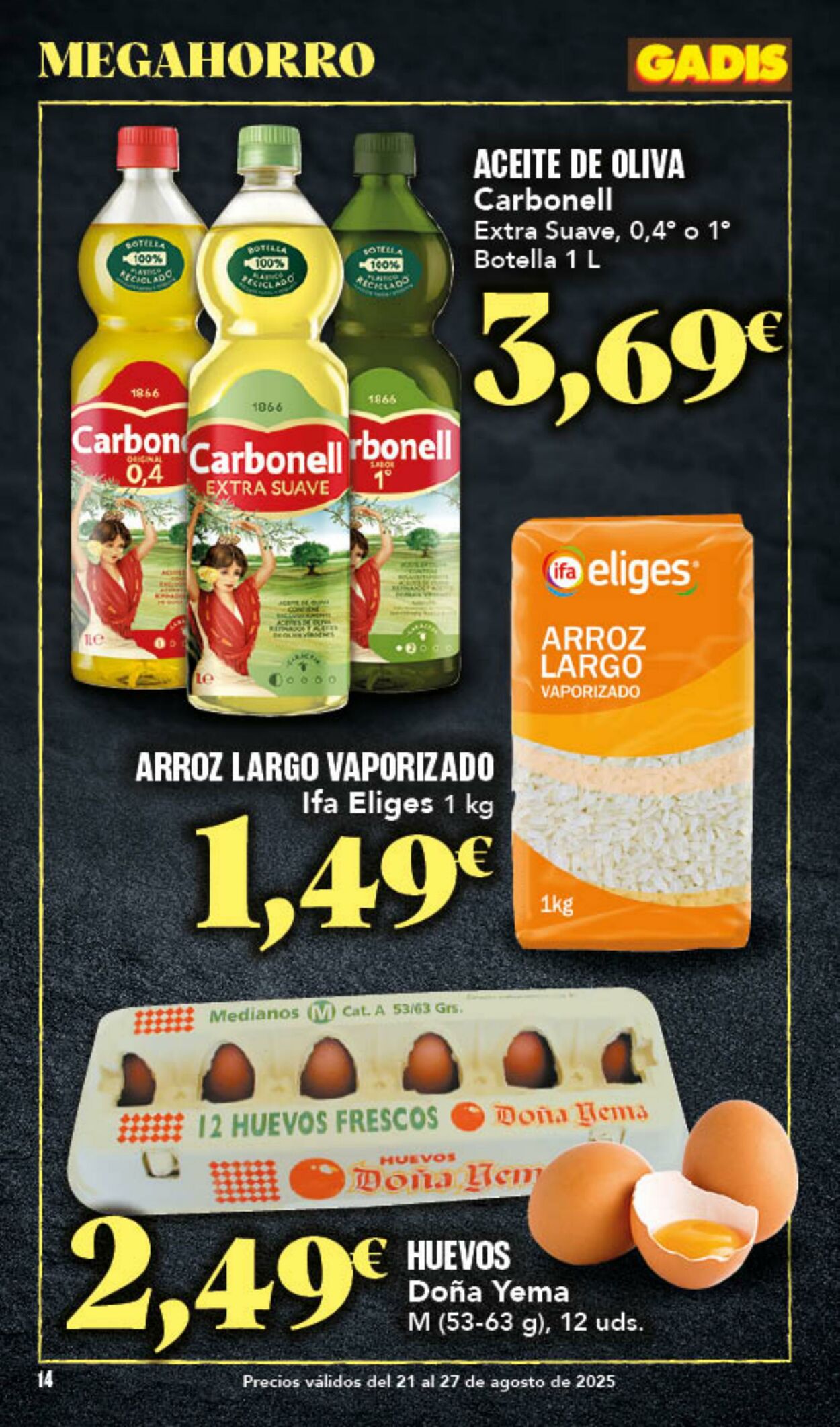 Folleto Gadis 21.08.2025 - 27.08.2025