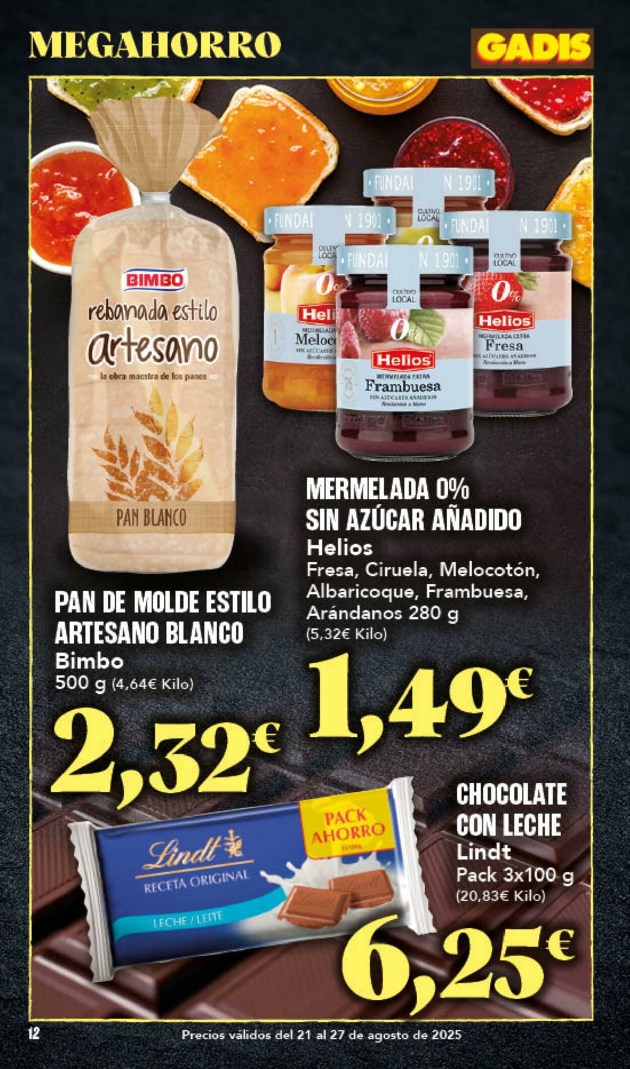 Folleto Gadis 21.08.2025 - 27.08.2025