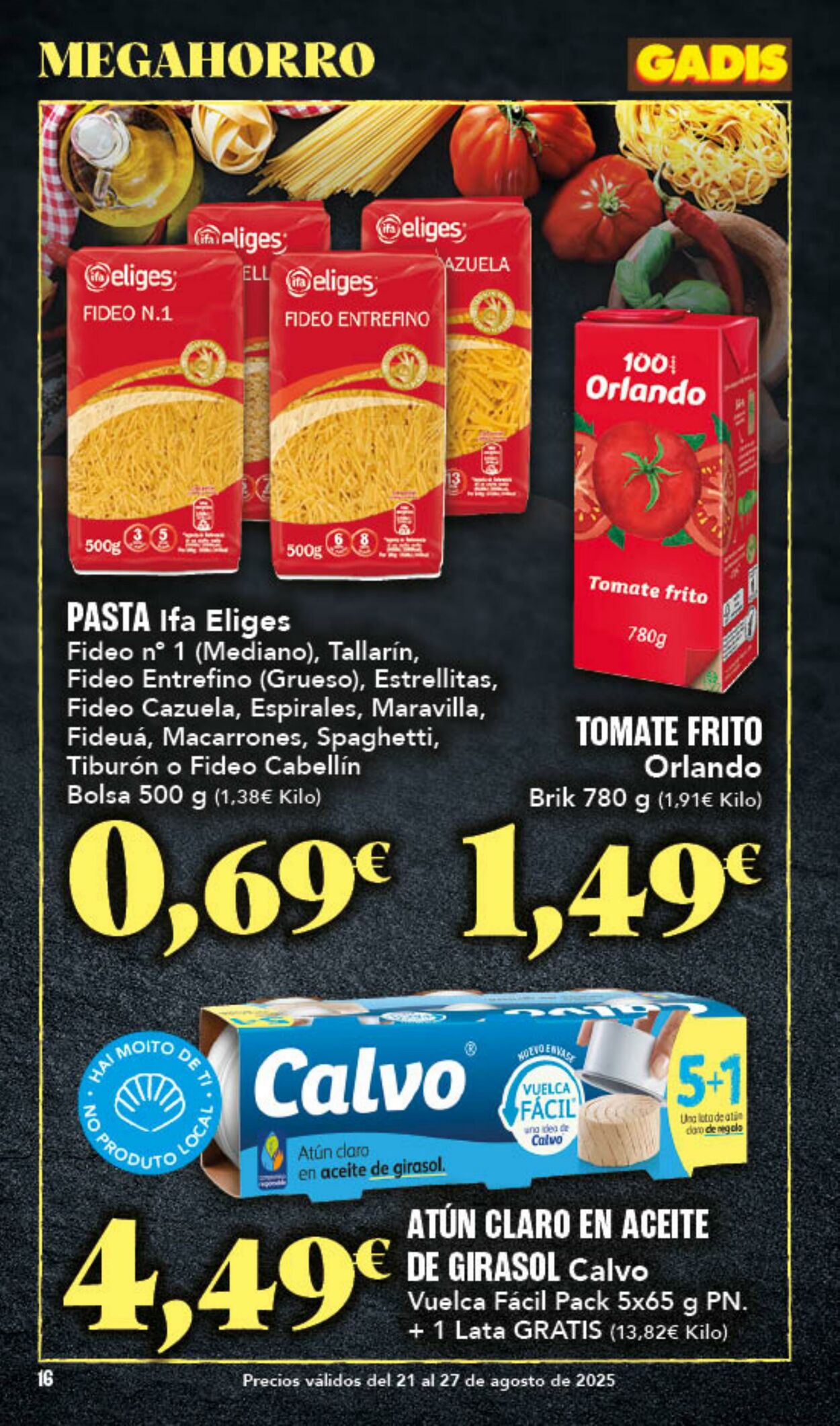 Folleto Gadis 21.08.2025 - 27.08.2025