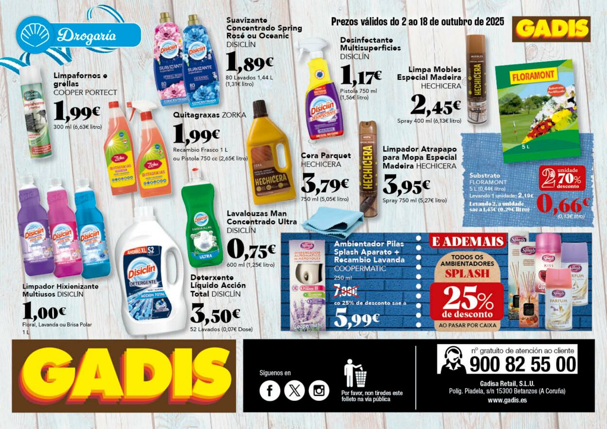 Folleto Gadis 02.10.2025 - 18.10.2025