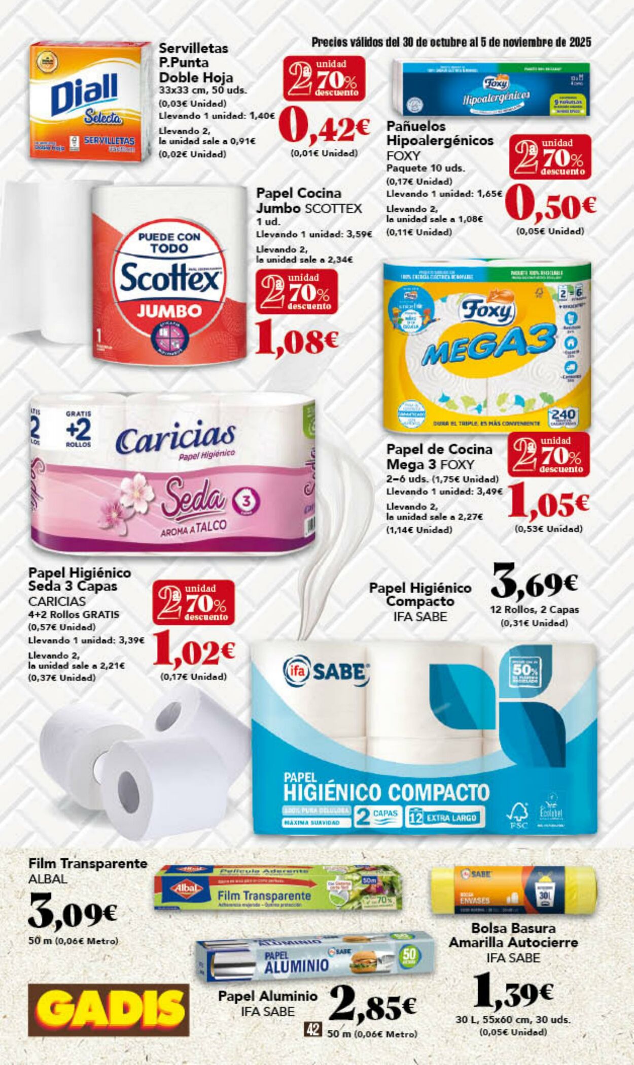 Folleto Gadis 30.10.2025 - 05.11.2025