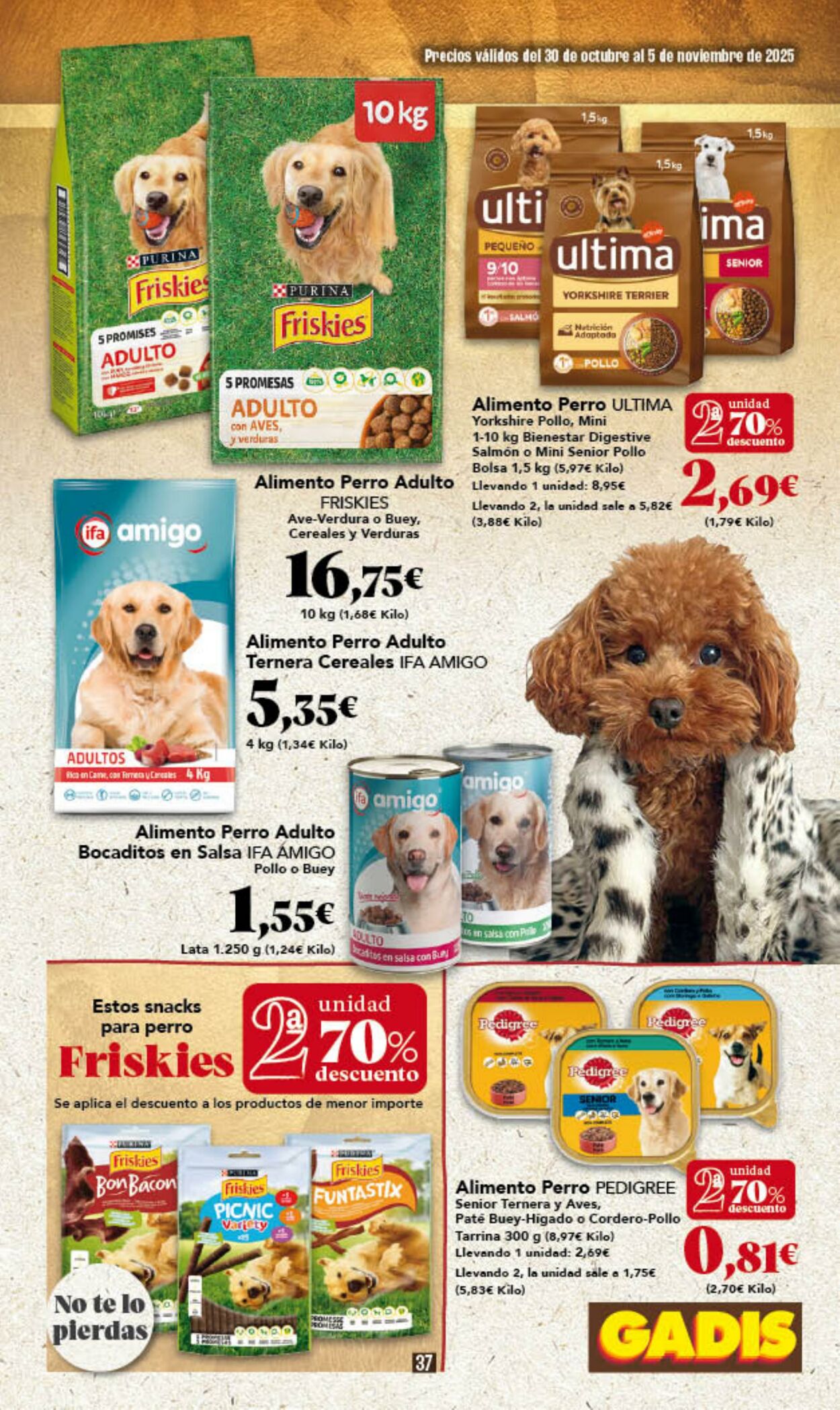 Folleto Gadis 30.10.2025 - 05.11.2025