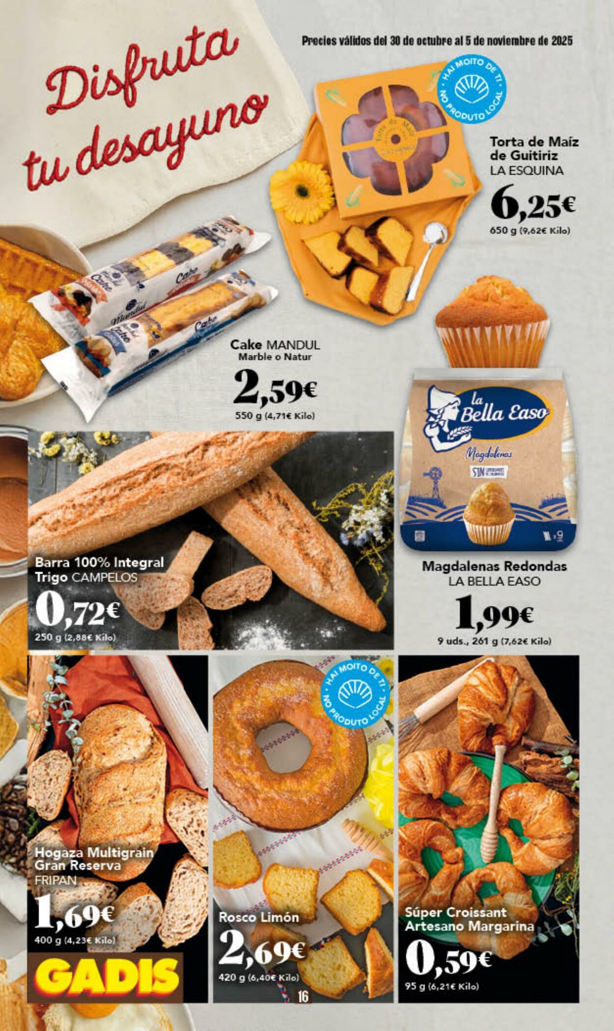 Folleto Gadis 30.10.2025 - 05.11.2025