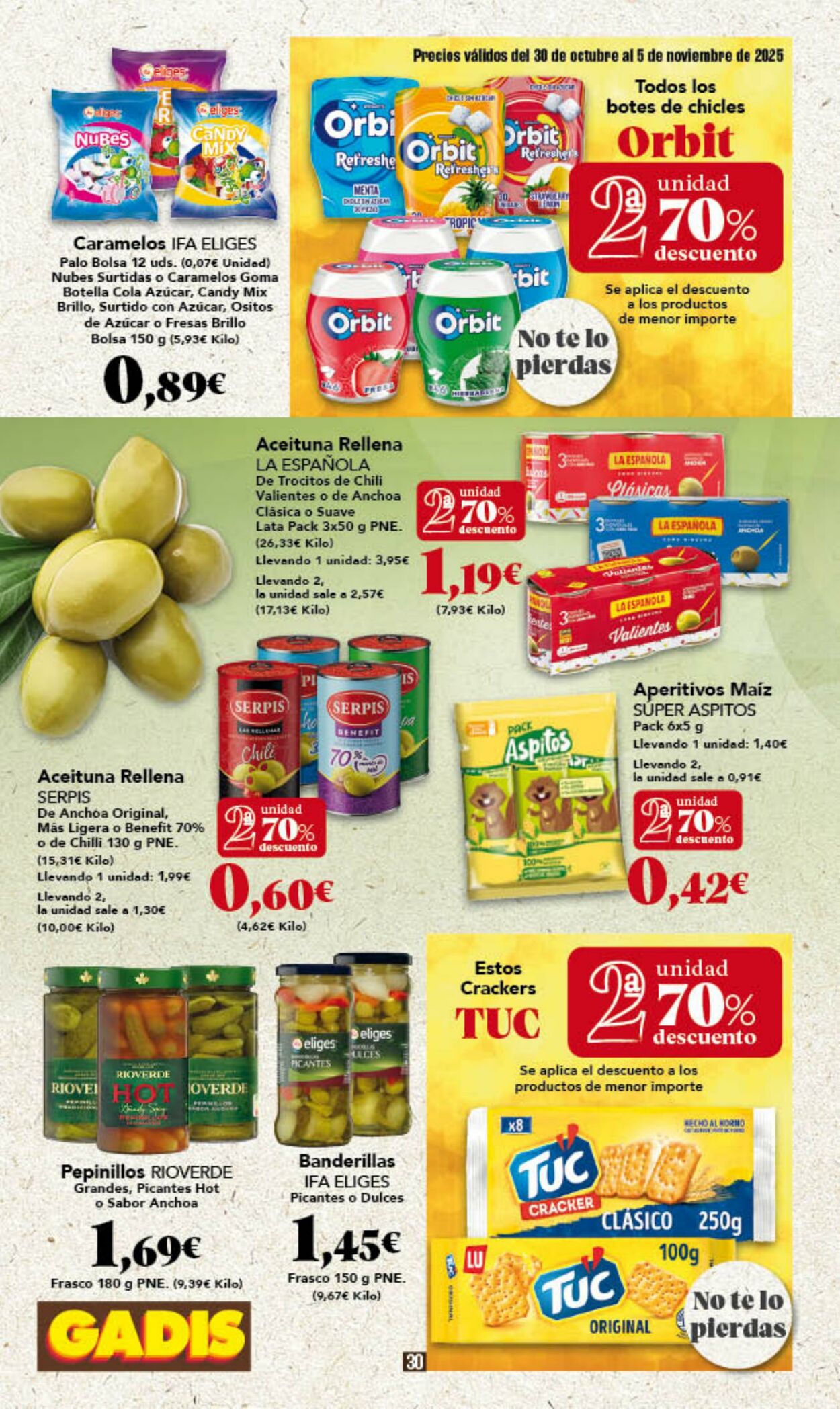 Folleto Gadis 30.10.2025 - 05.11.2025