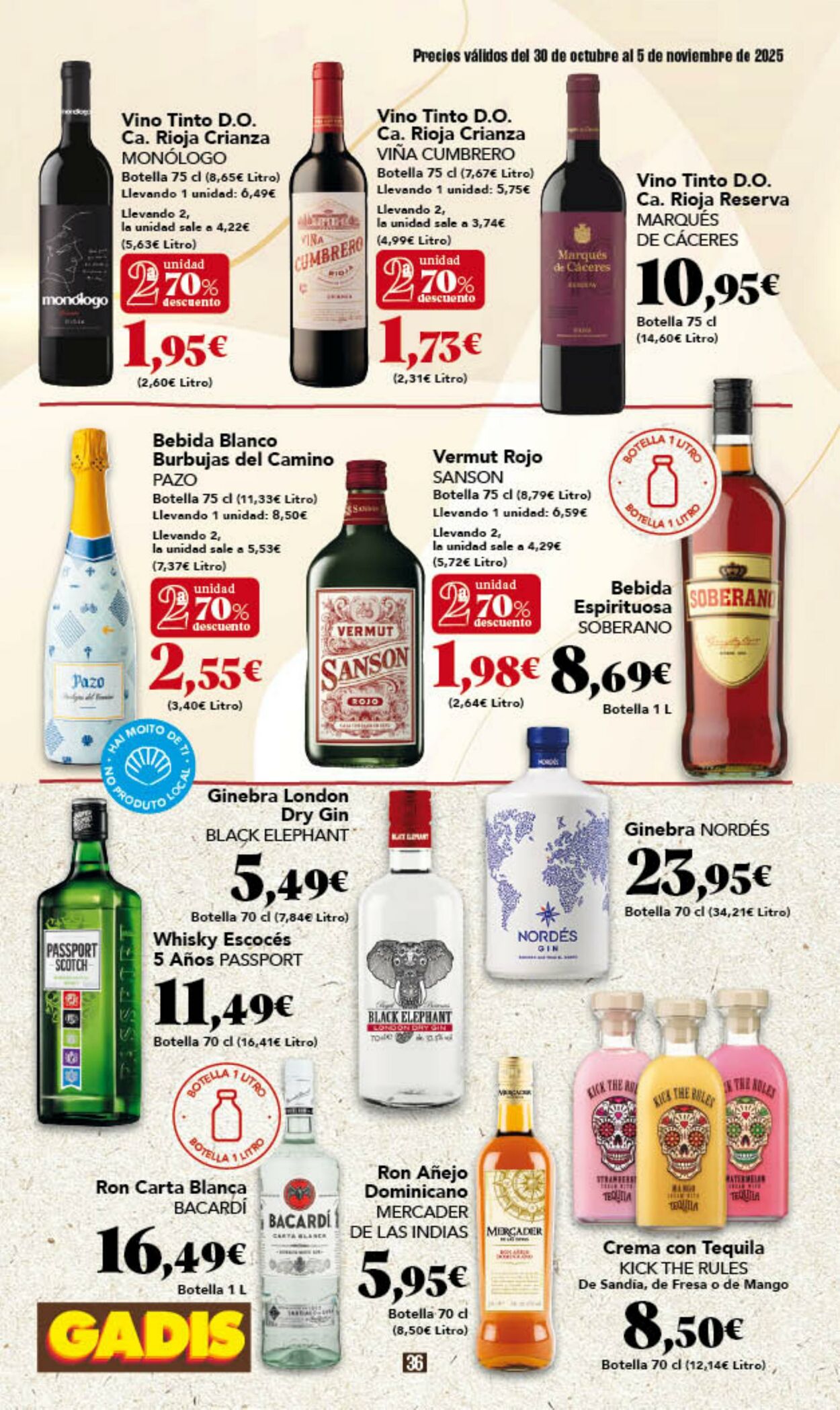 Folleto Gadis 30.10.2025 - 05.11.2025