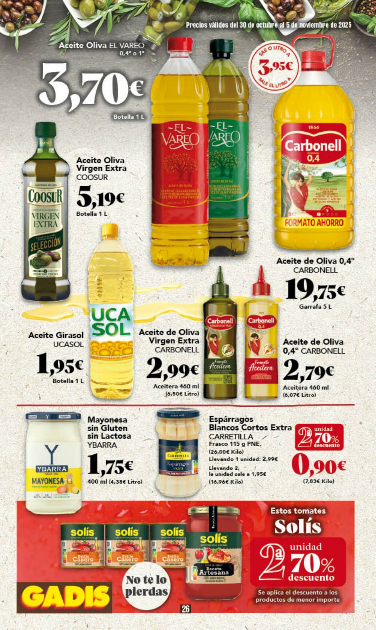 Folleto Gadis 30.10.2025 - 05.11.2025