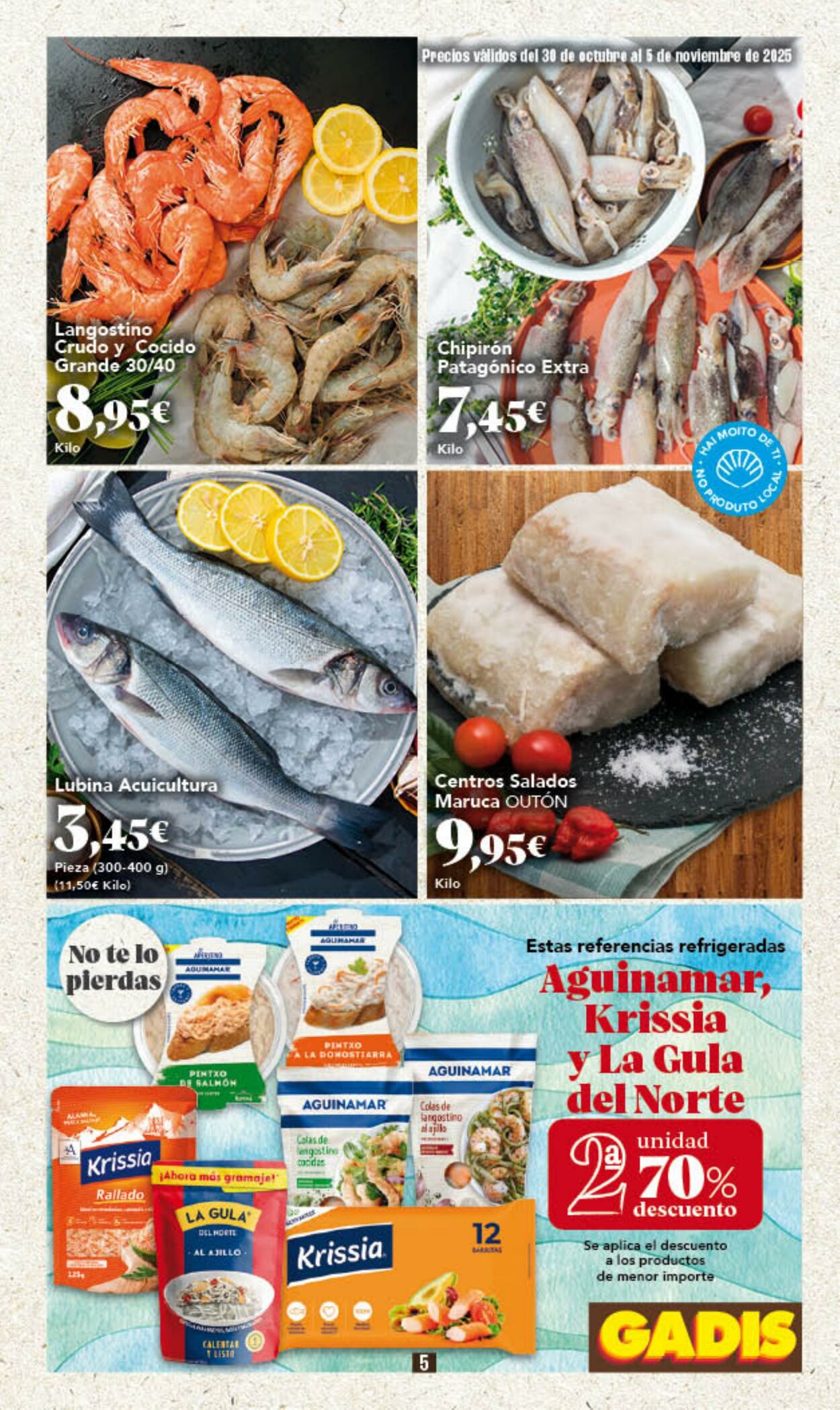 Folleto Gadis 30.10.2025 - 05.11.2025