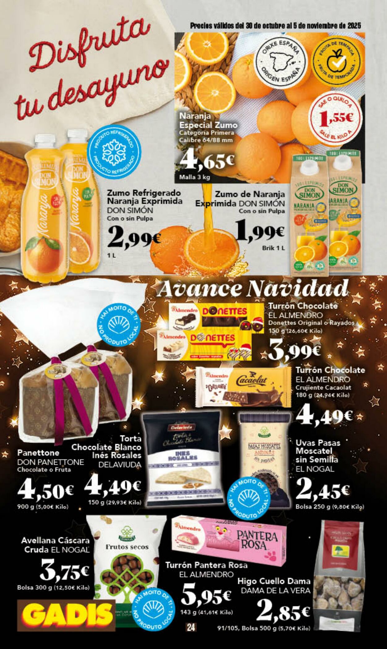 Folleto Gadis 30.10.2025 - 05.11.2025