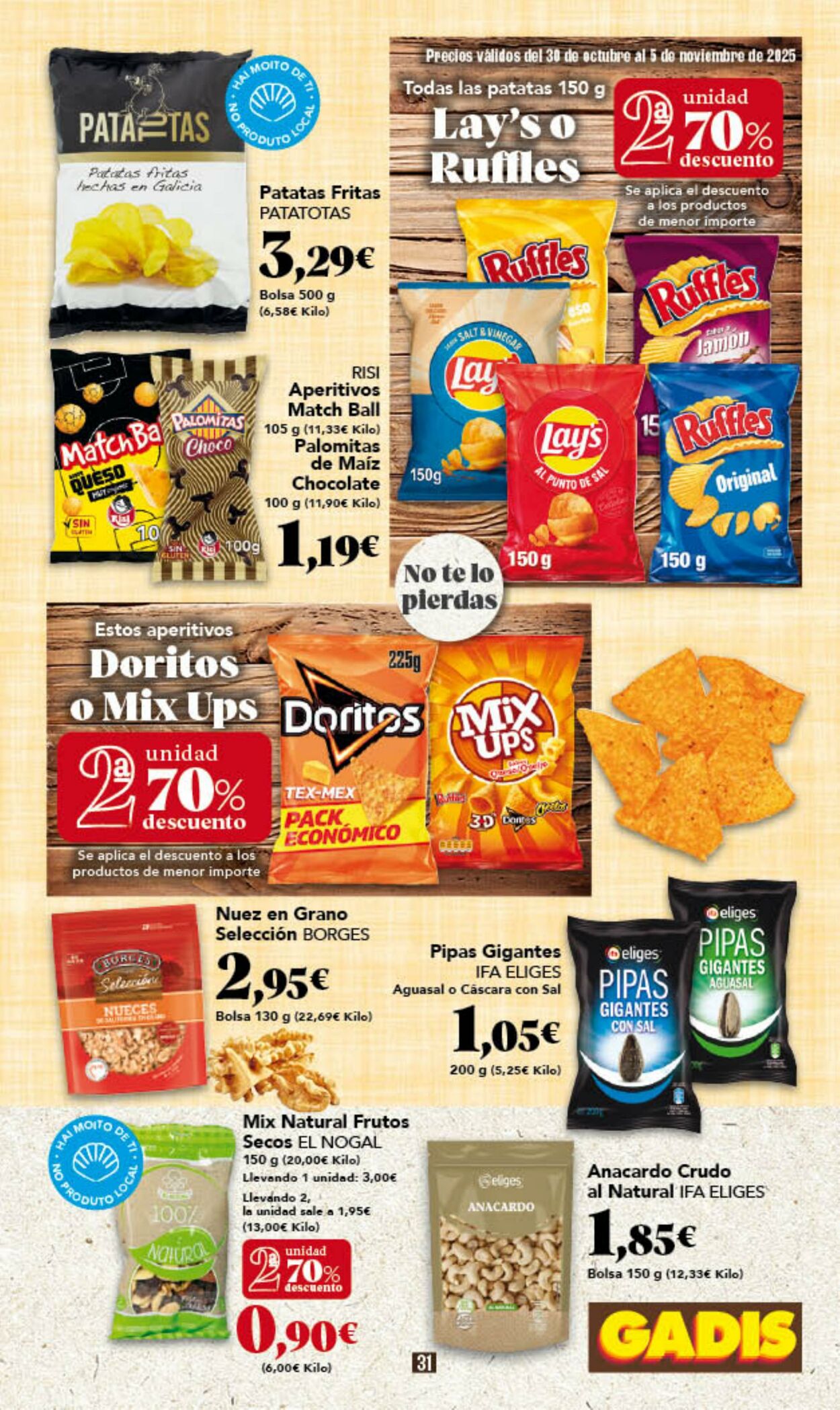 Folleto Gadis 30.10.2025 - 05.11.2025