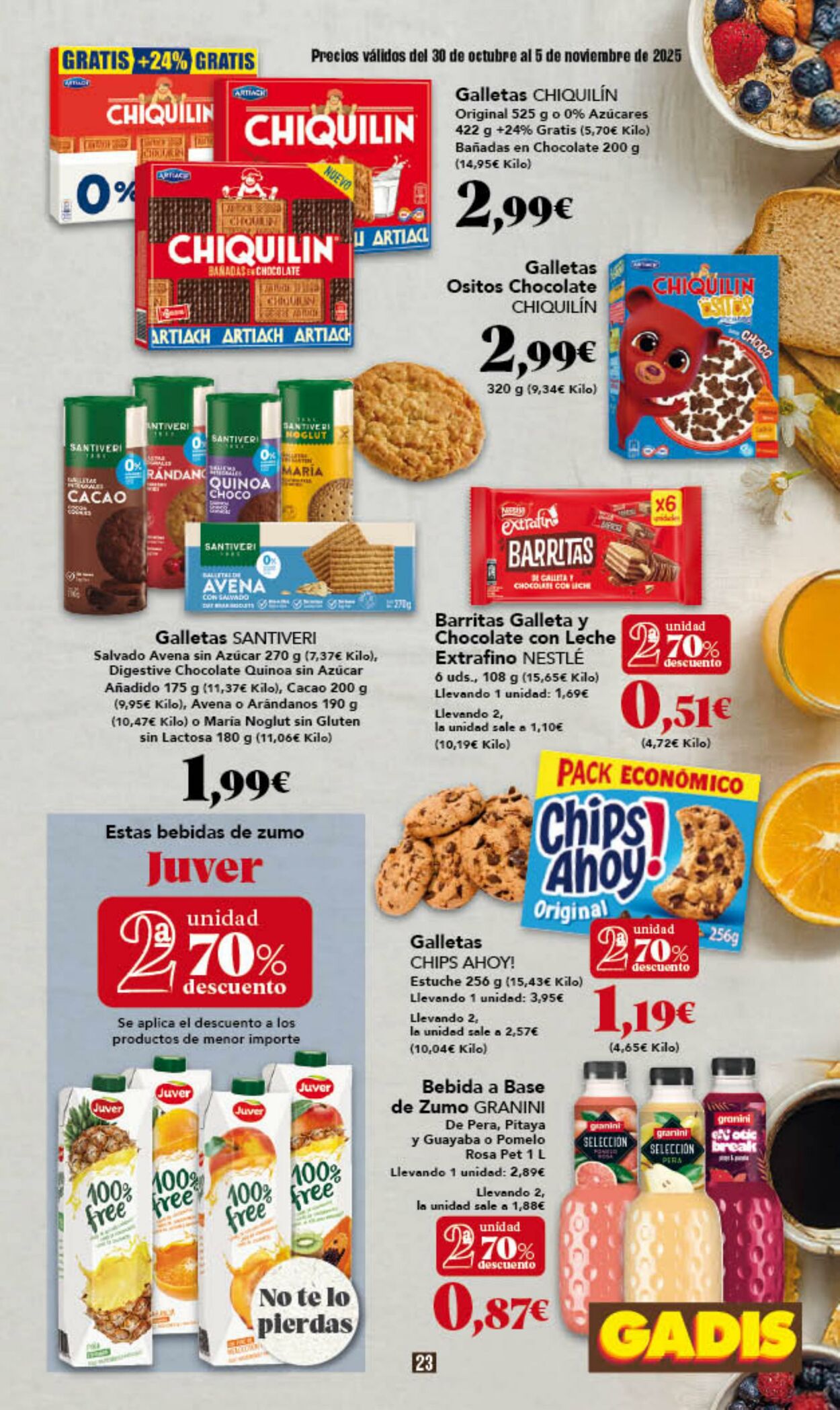 Folleto Gadis 30.10.2025 - 05.11.2025