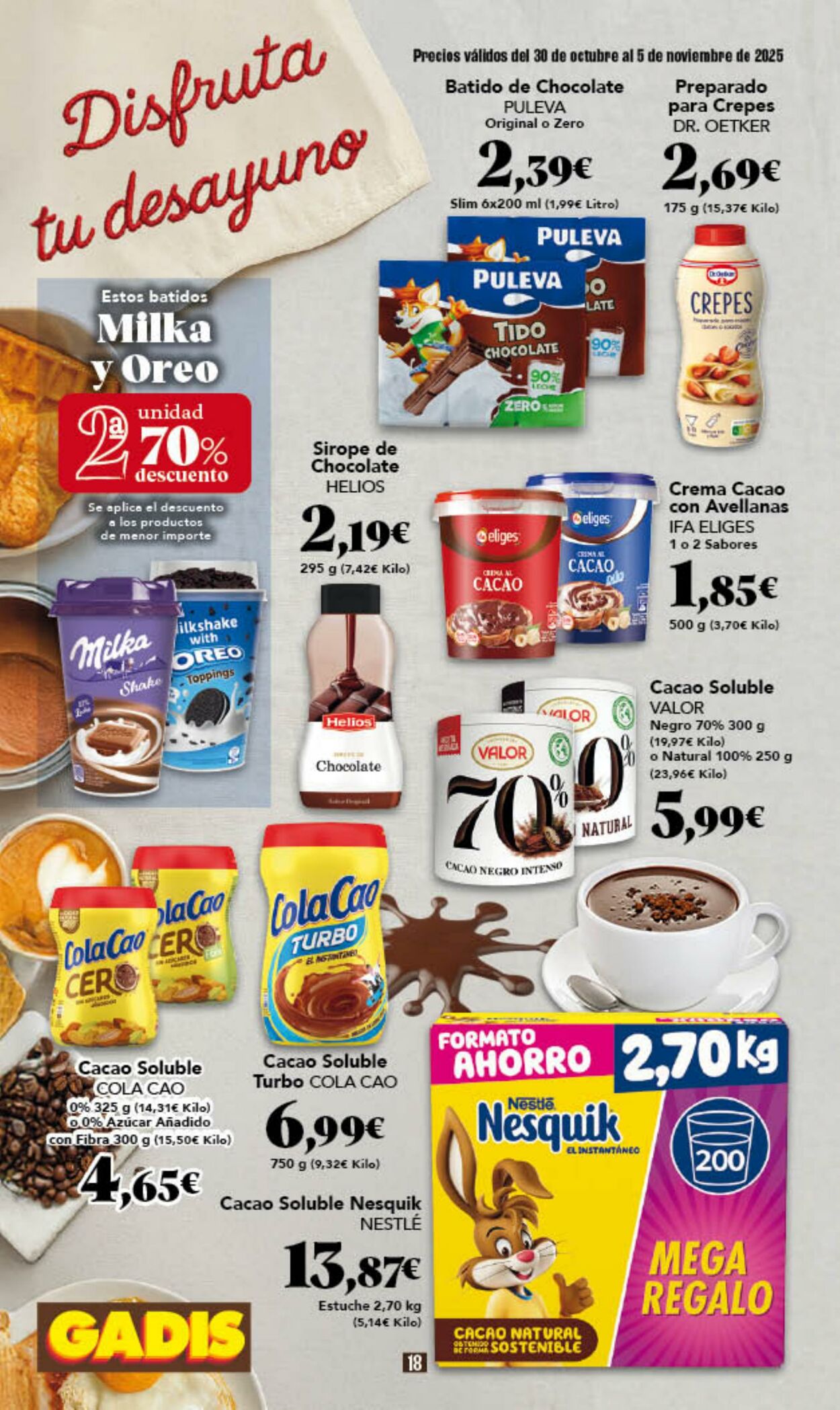 Folleto Gadis 30.10.2025 - 05.11.2025