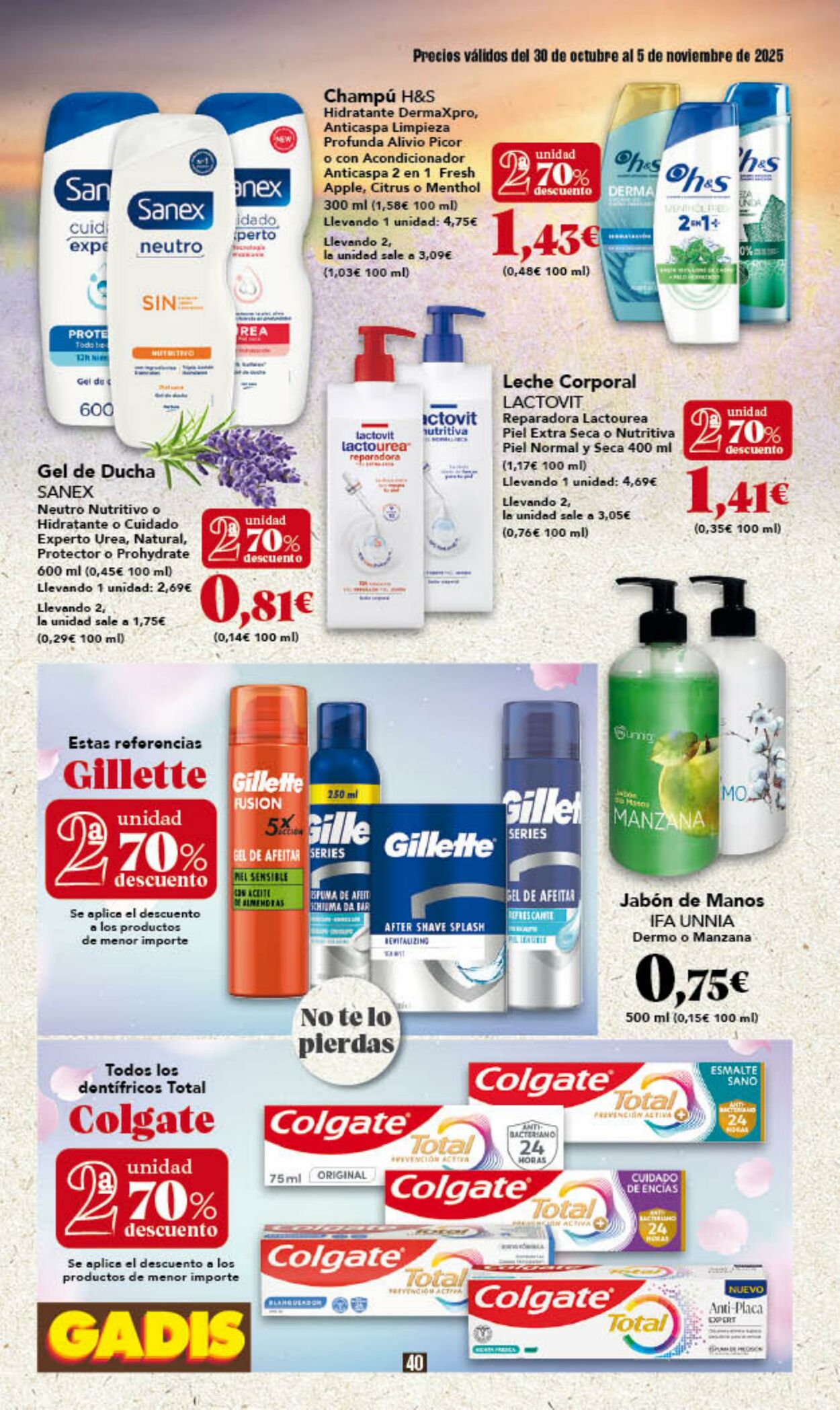Folleto Gadis 30.10.2025 - 05.11.2025