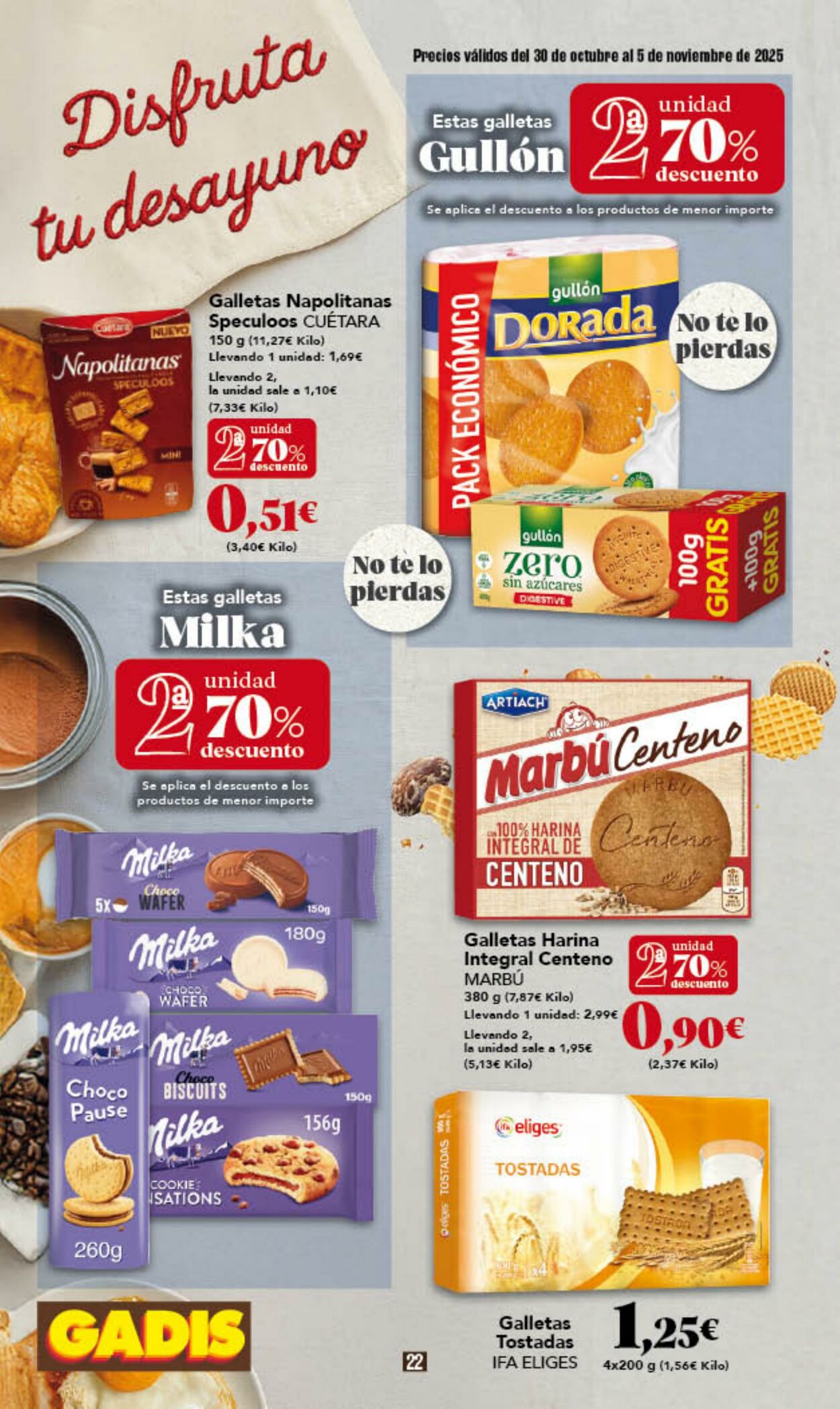 Folleto Gadis 30.10.2025 - 05.11.2025