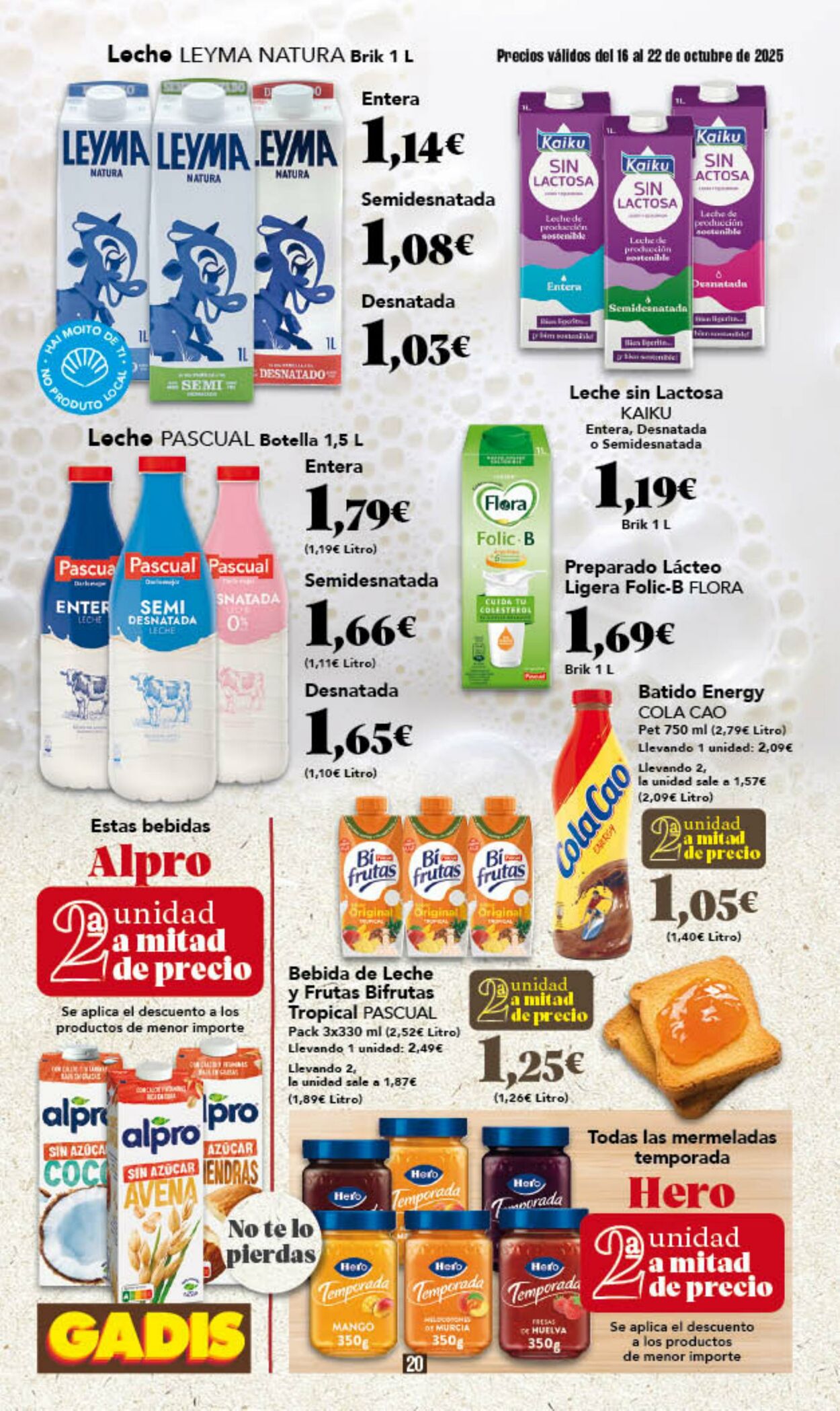 Folleto Gadis 16.10.2025 - 22.10.2025