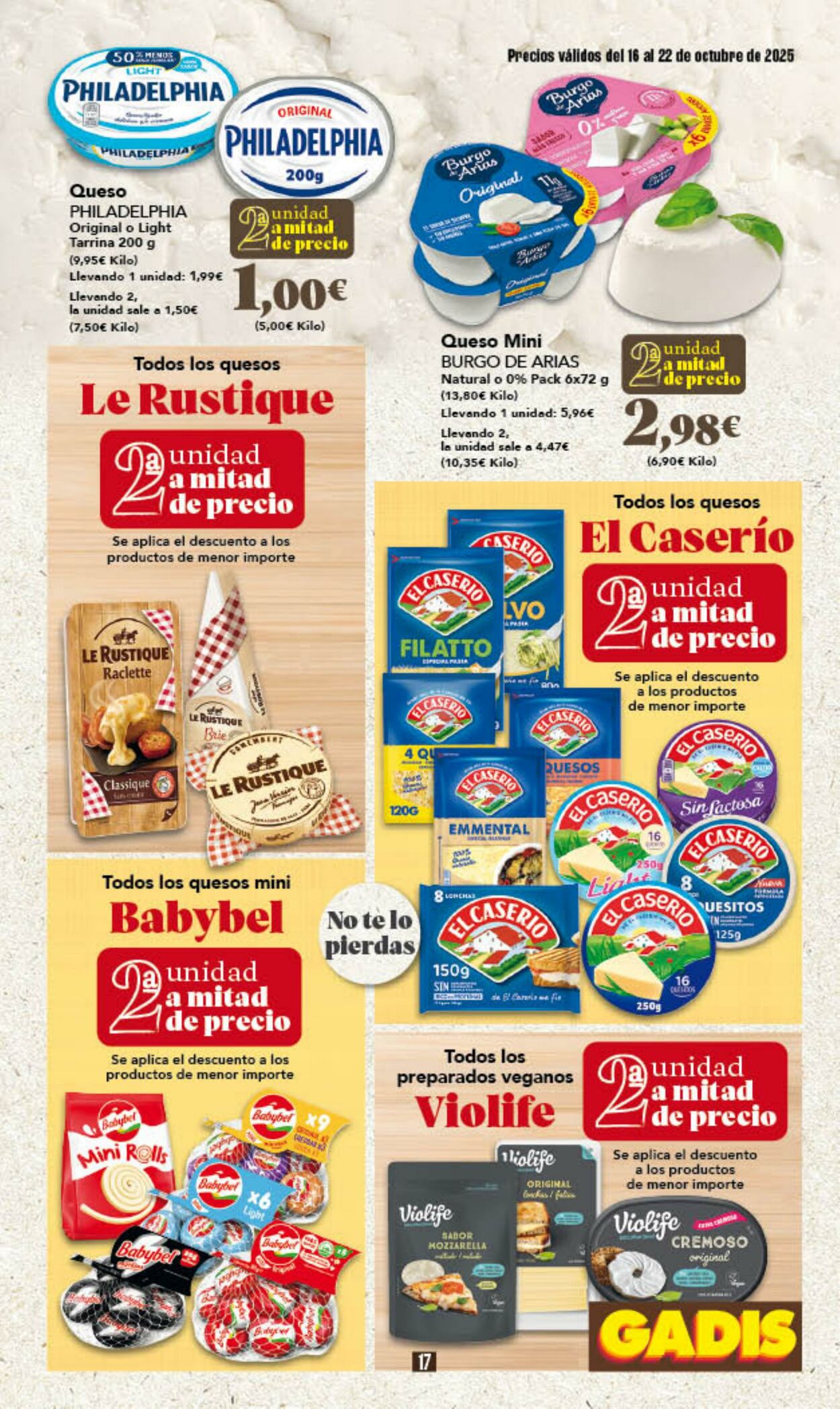 Folleto Gadis 16.10.2025 - 22.10.2025