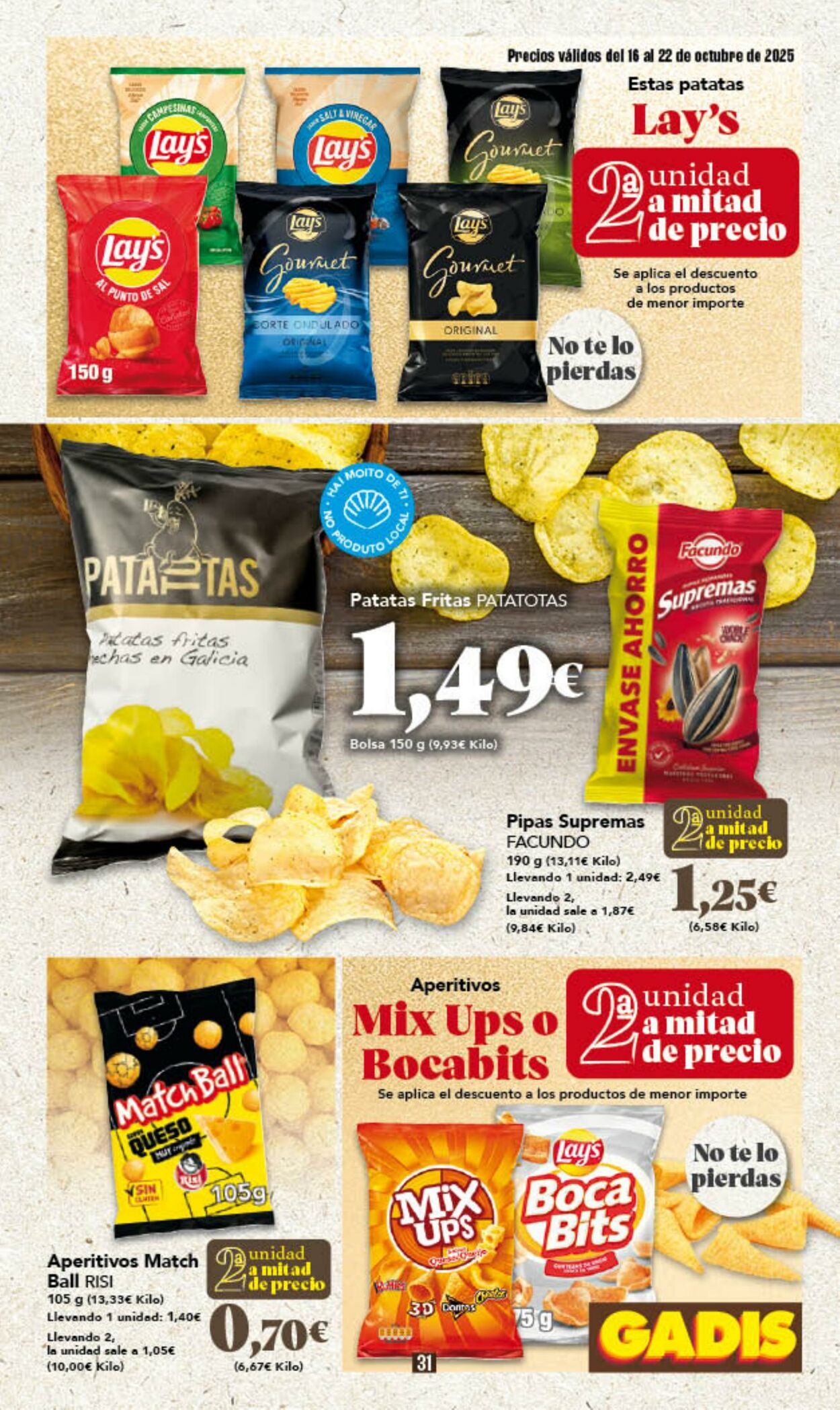 Folleto Gadis 16.10.2025 - 22.10.2025