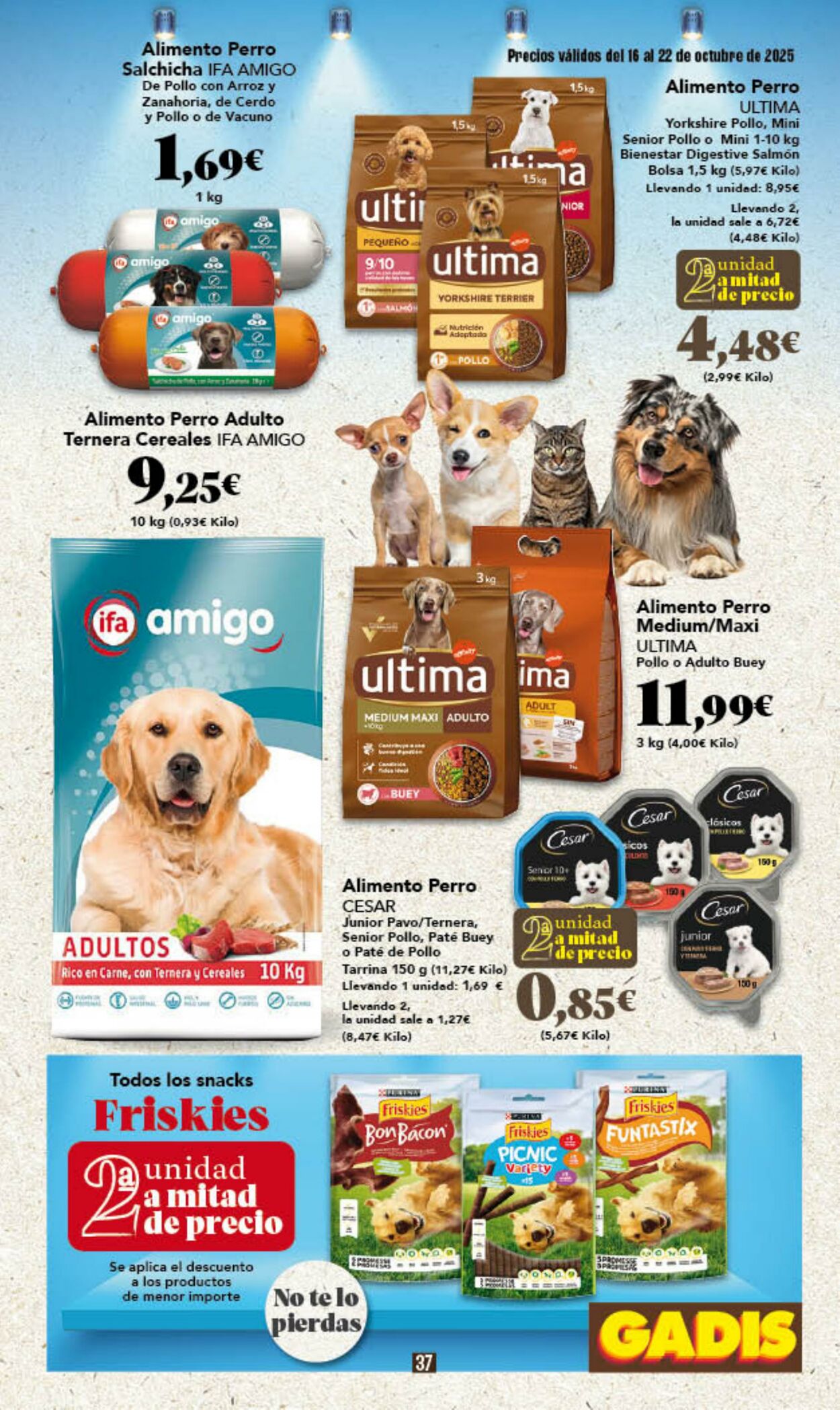 Folleto Gadis 16.10.2025 - 22.10.2025