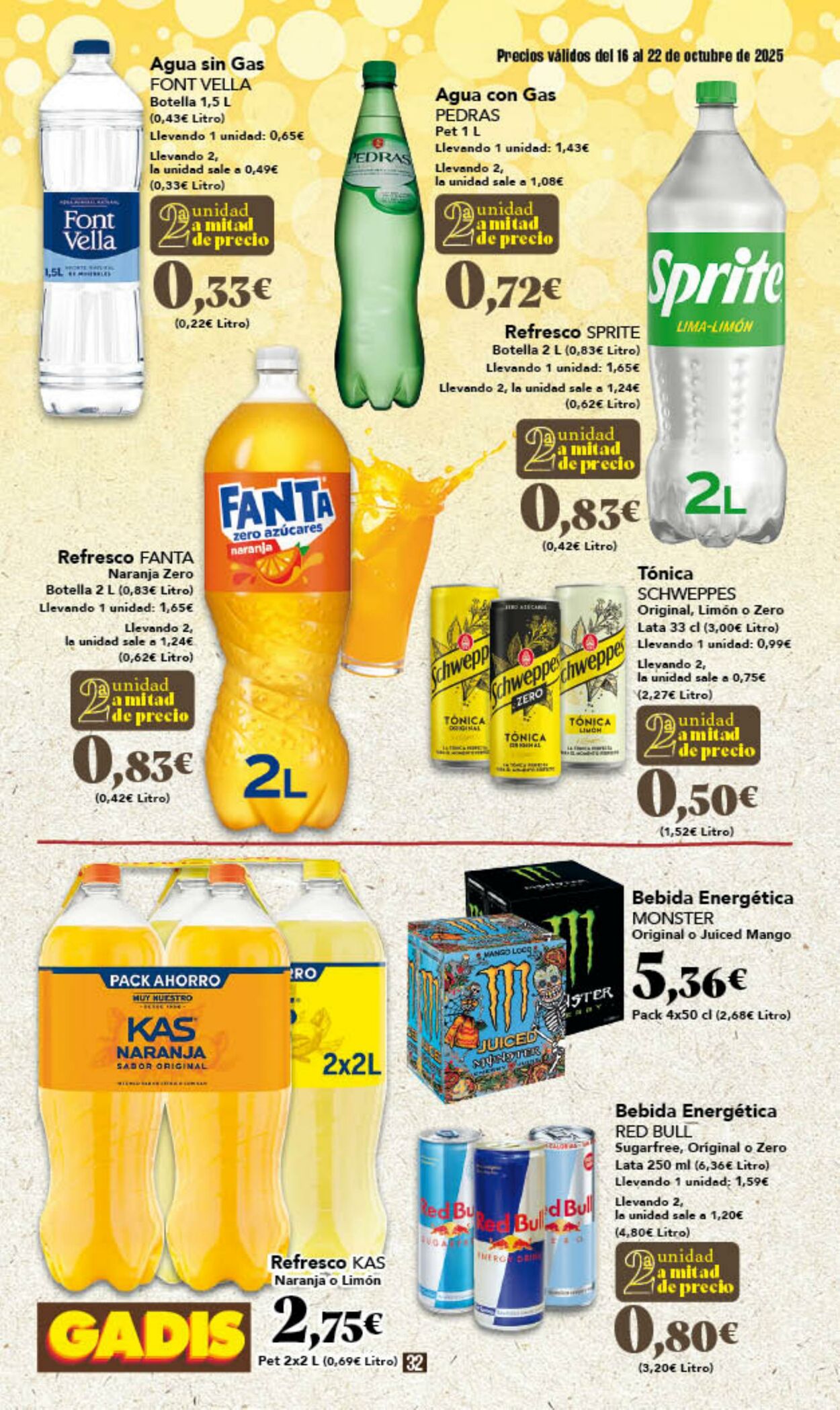 Folleto Gadis 16.10.2025 - 22.10.2025