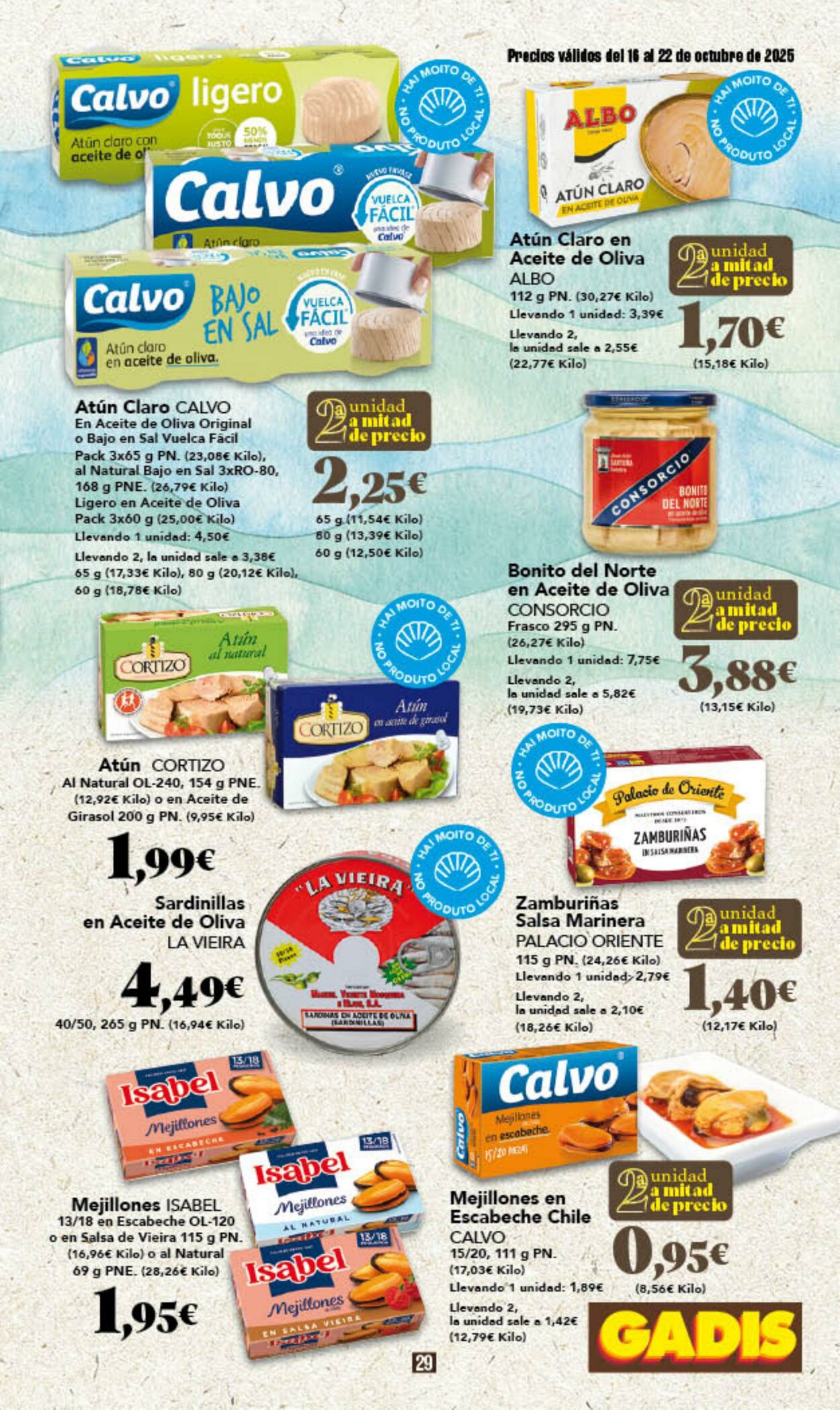 Folleto Gadis 16.10.2025 - 22.10.2025