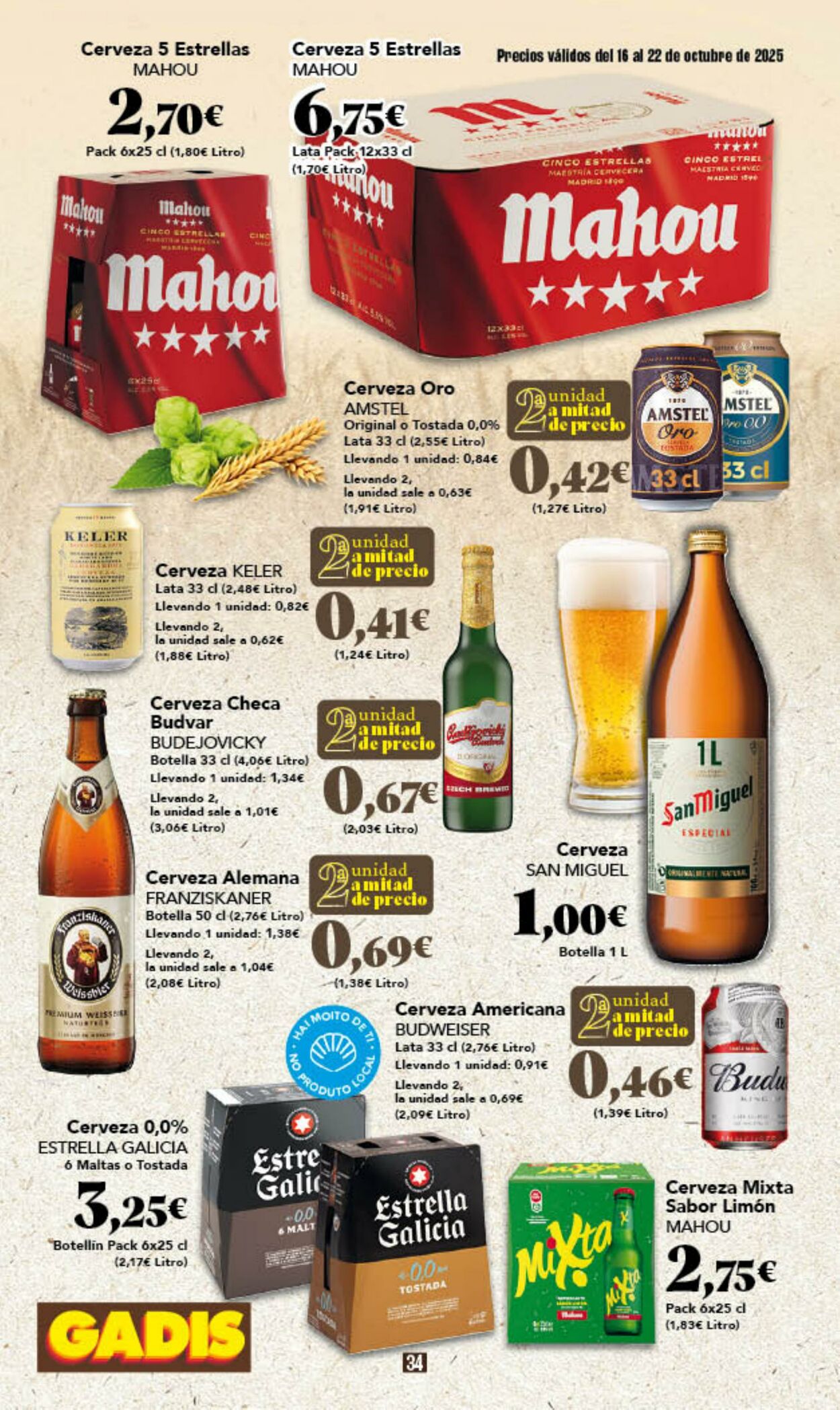 Folleto Gadis 16.10.2025 - 22.10.2025