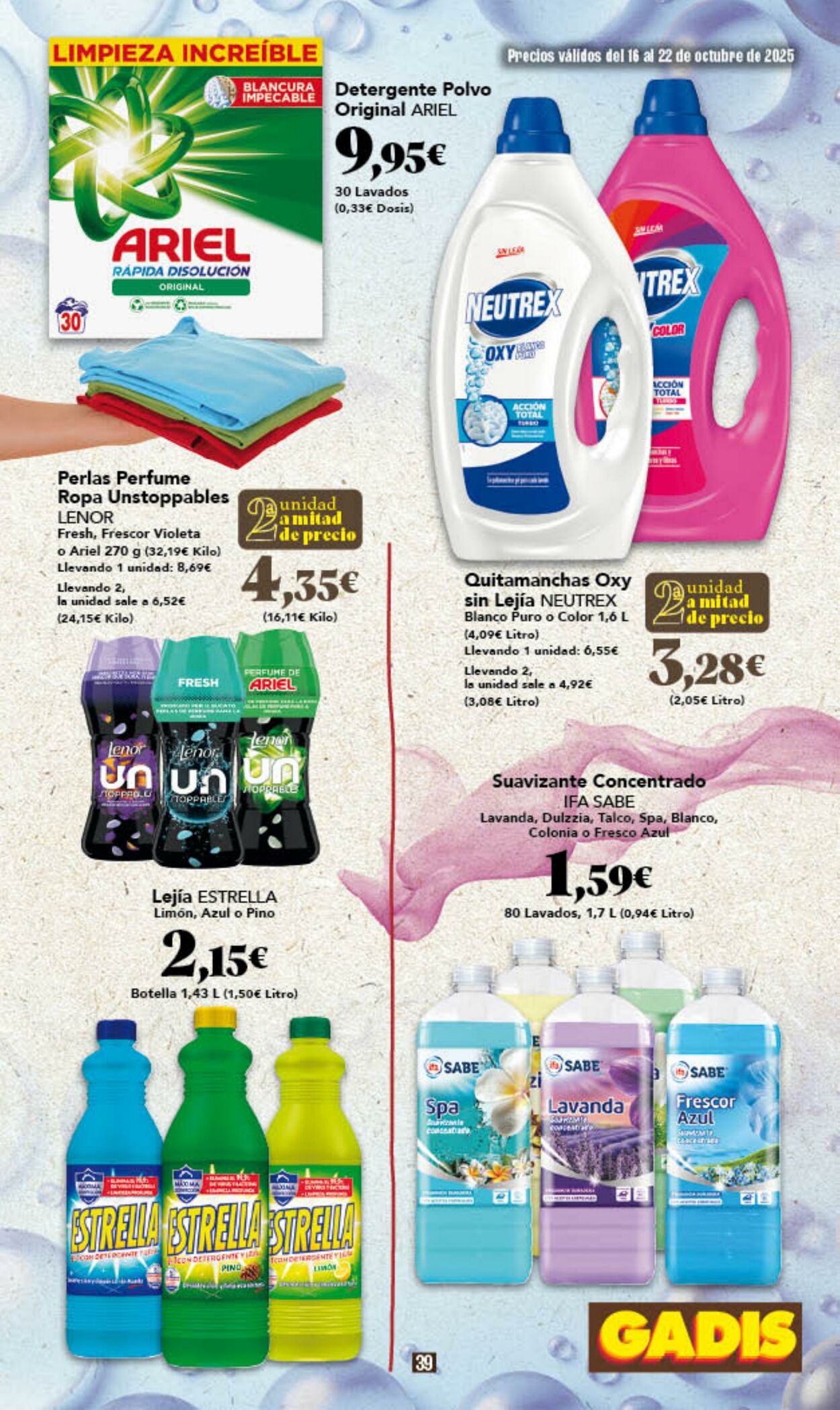 Folleto Gadis 16.10.2025 - 22.10.2025