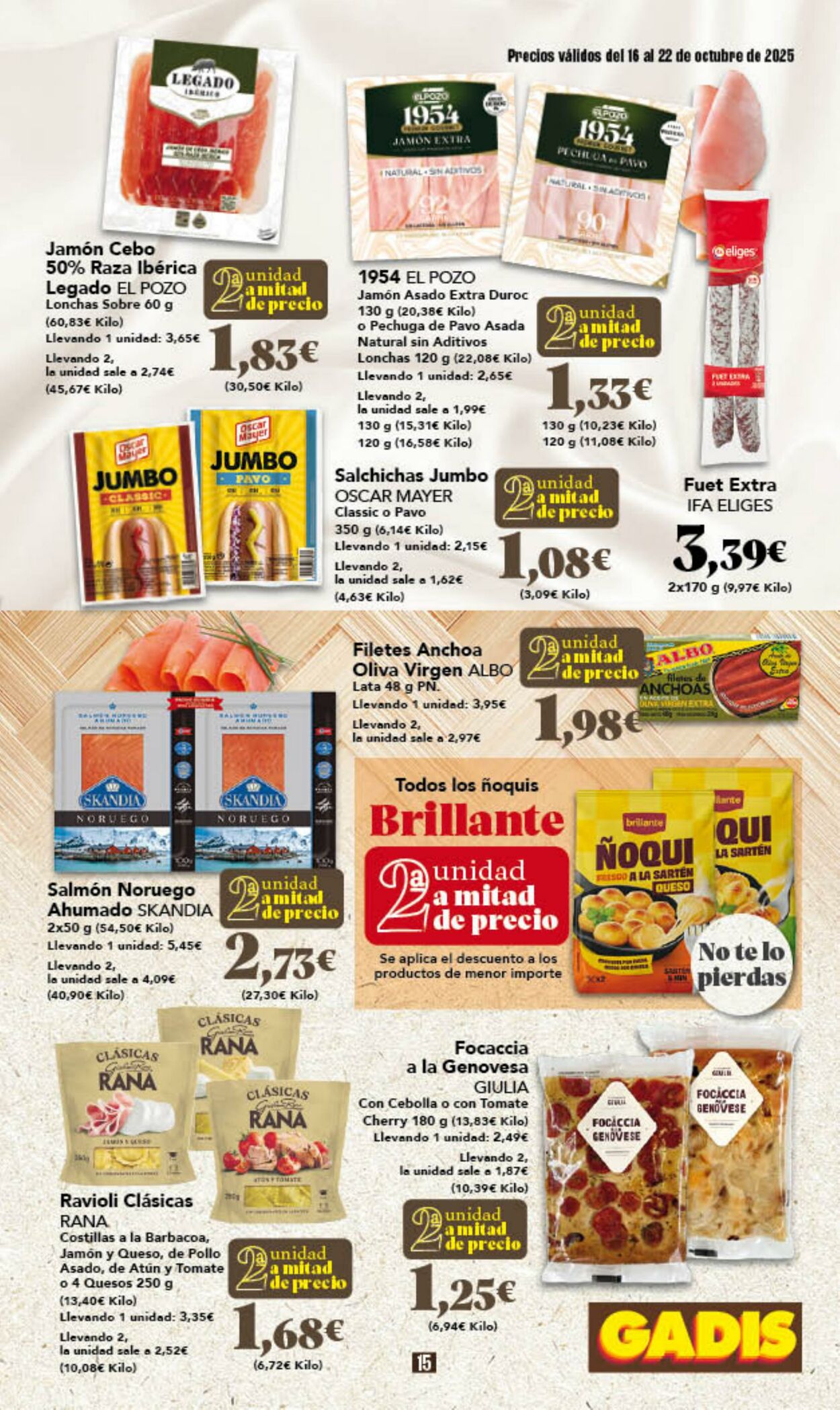 Folleto Gadis 16.10.2025 - 22.10.2025