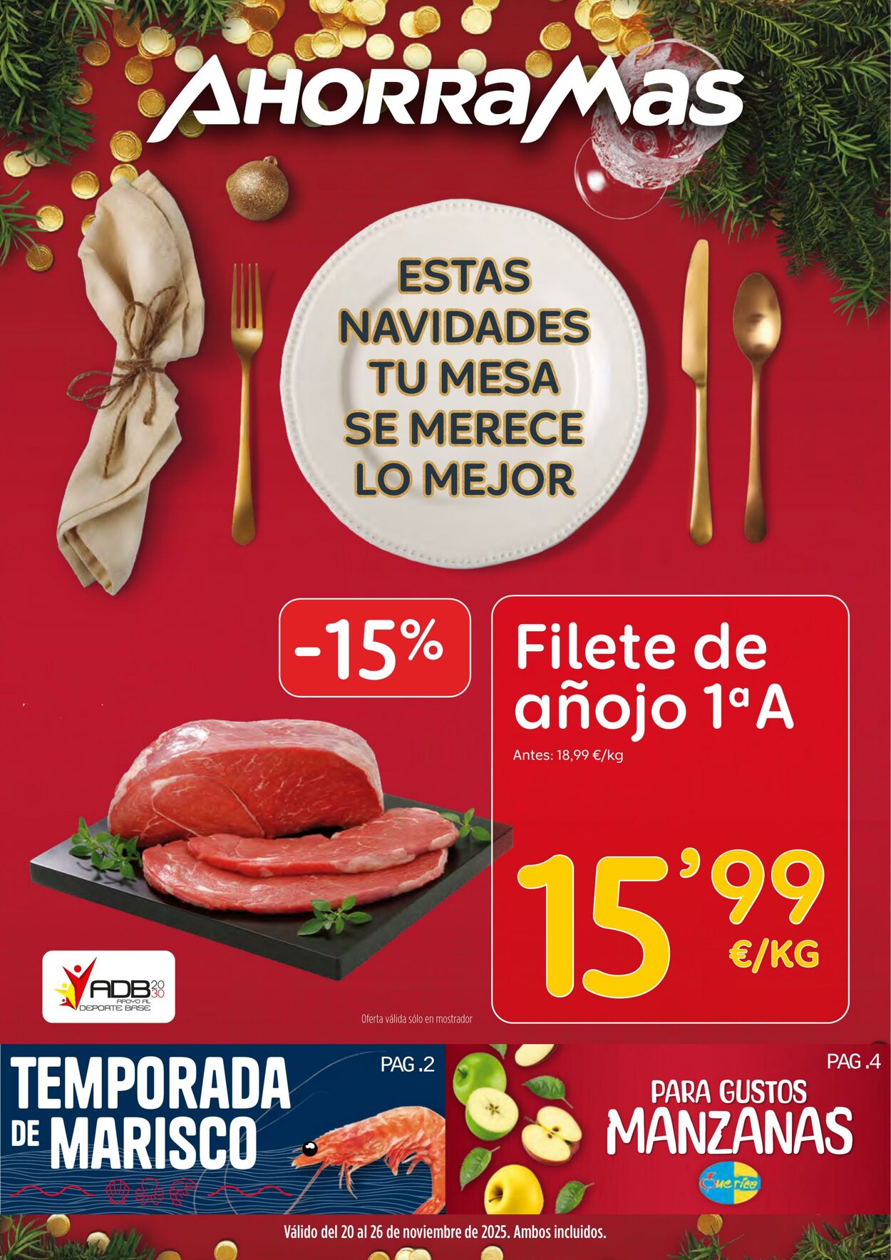 Folleto AhorraMas 20.11.2025 - 03.12.2025