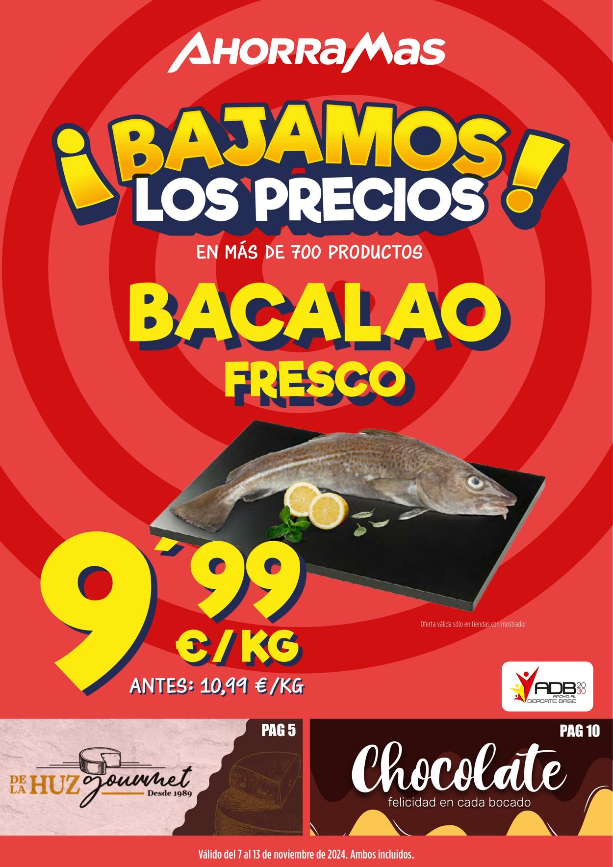 AhorraMas Folletos promocionales