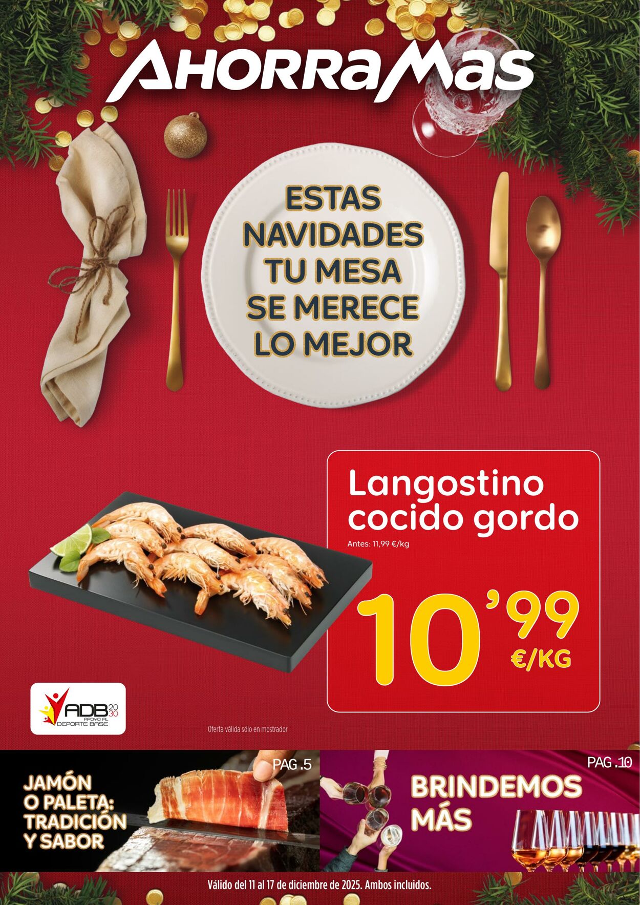 Folleto AhorraMas 18.12.2025 - 31.12.2025