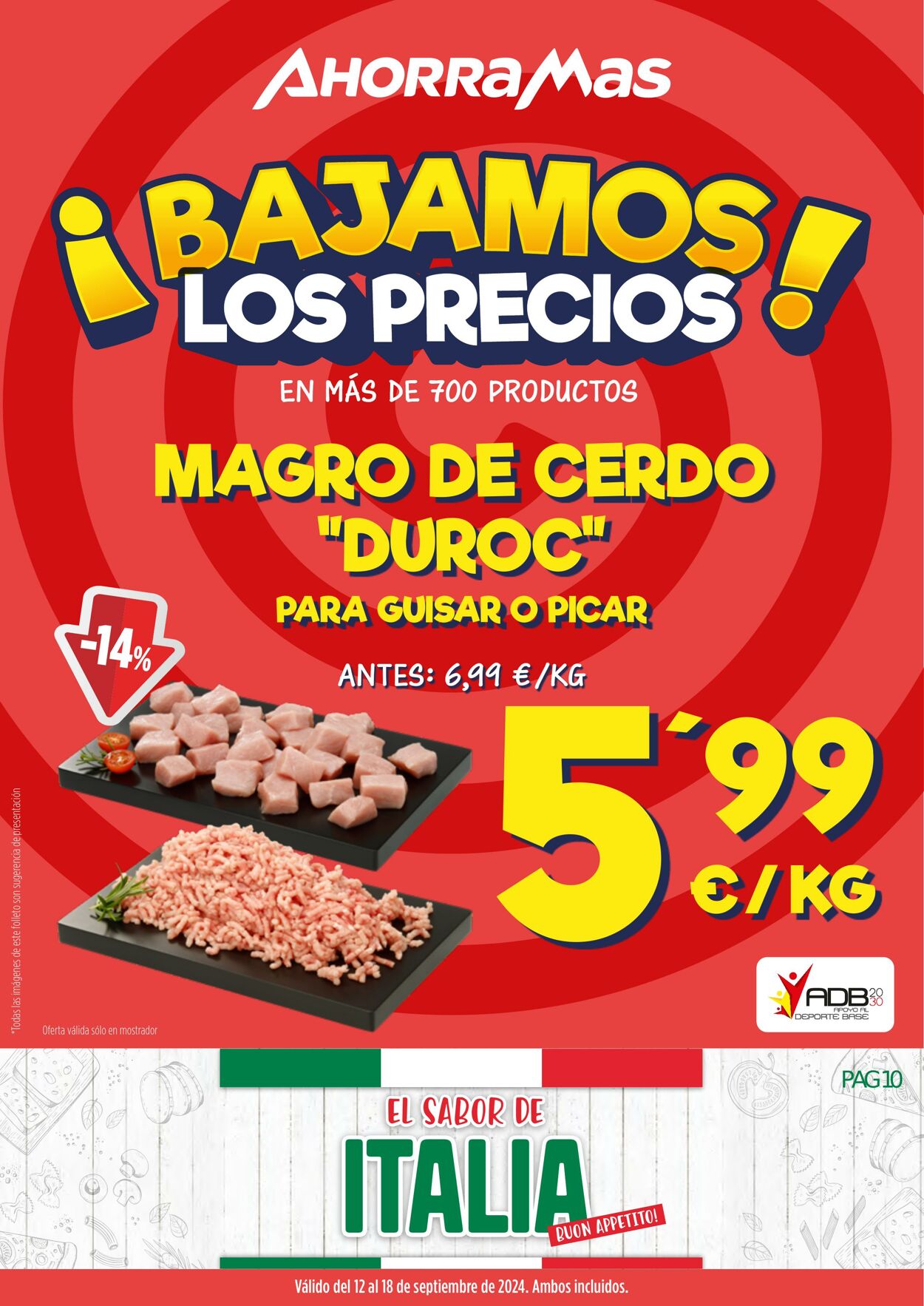 AhorraMas Folletos promocionales